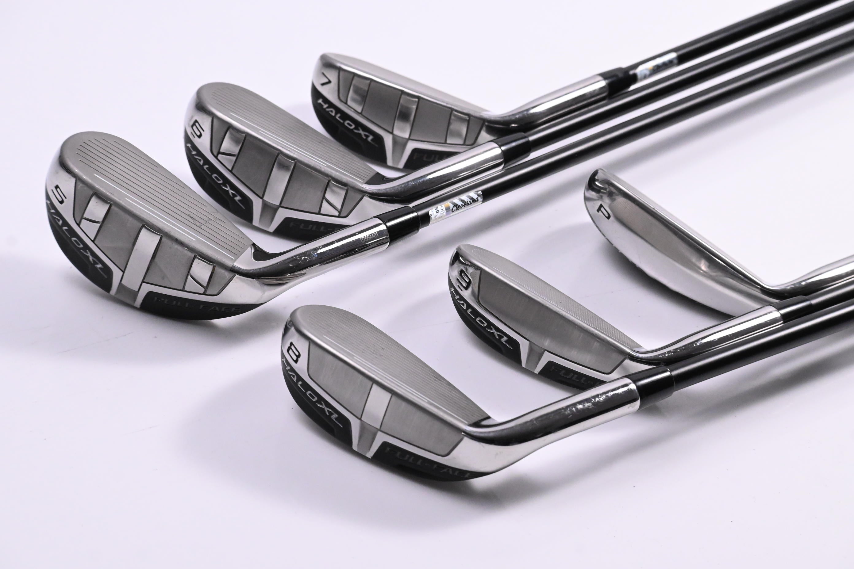 Cleveland Halo XL Full Face Irons / 5-PW / Regular Flex UST Helium Nanocore 60i