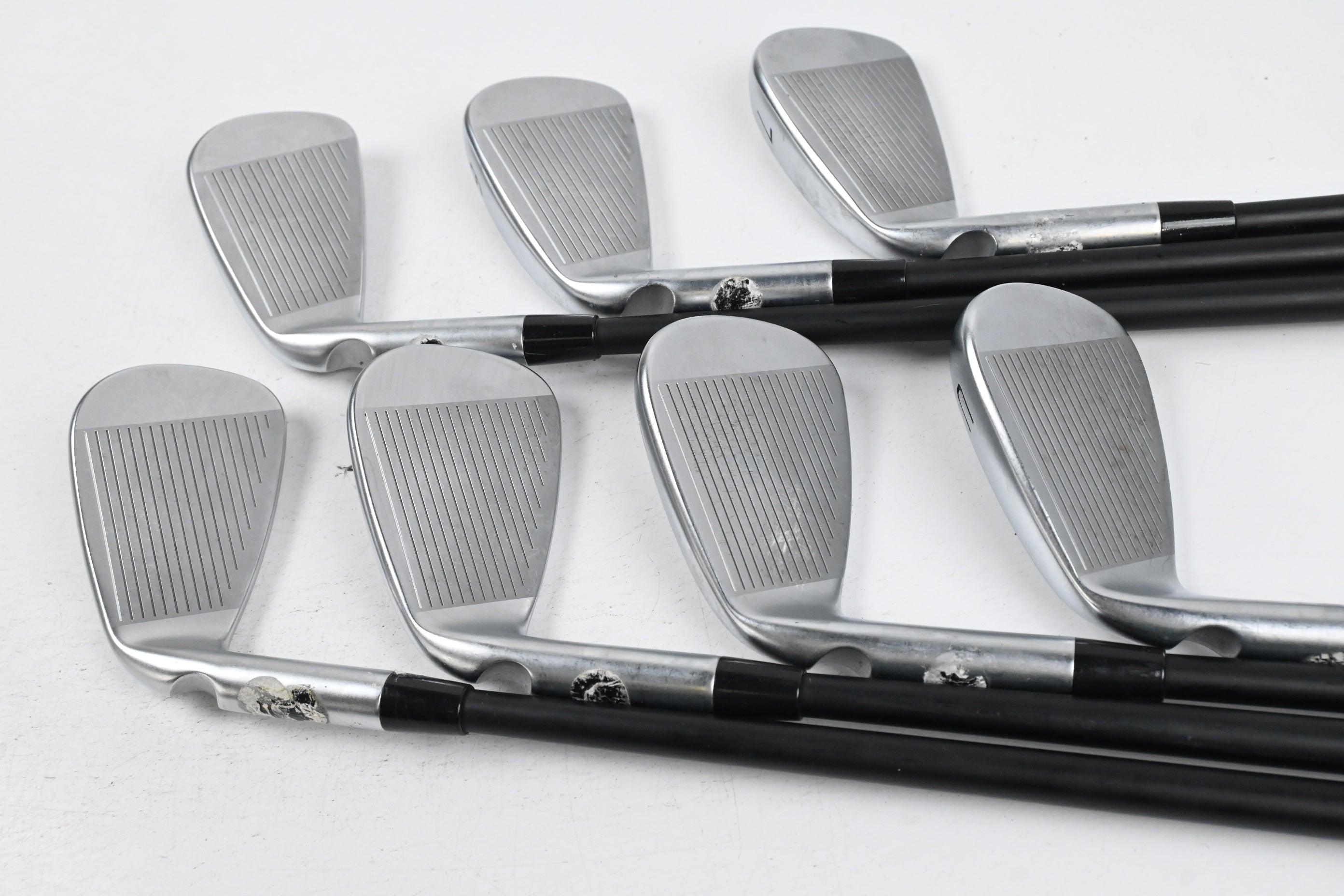 Ping i540 Irons / 5-PW+GW / Black Dot / Stiff Flex Ping Alta CB AWT Shafts