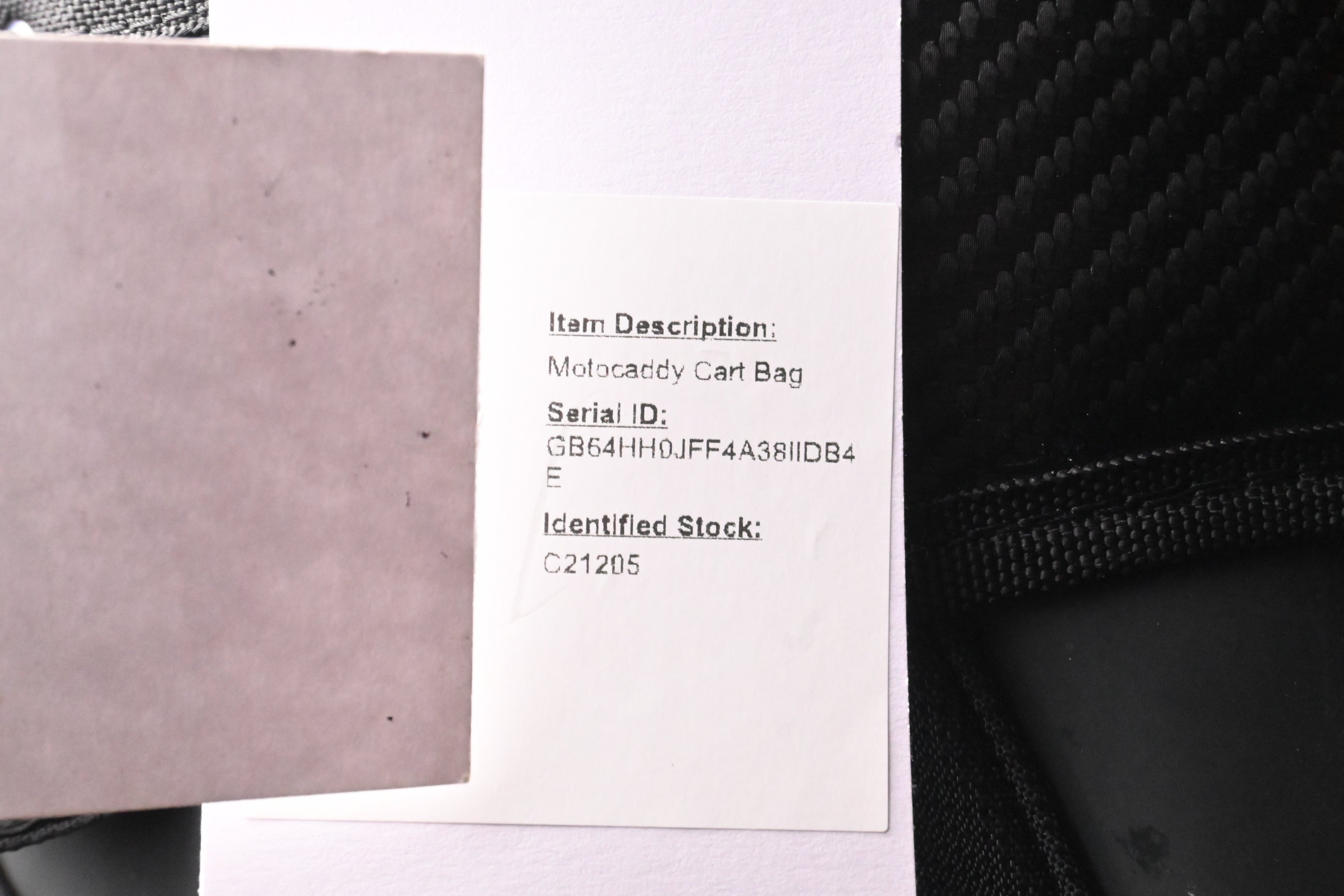 Motocaddy Pro-Series Cart Bag / 14-Way Divider / Black, Red. Grey