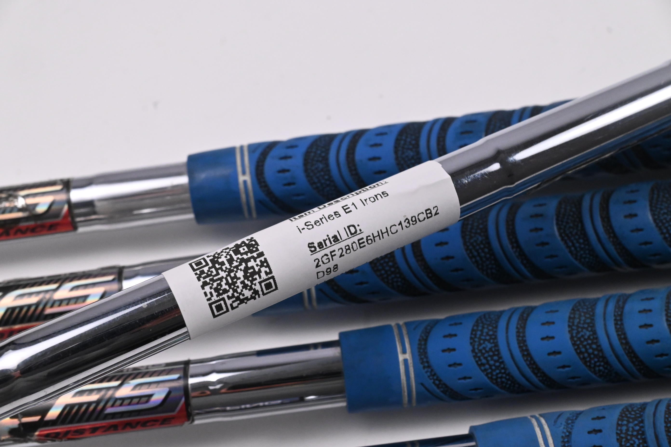 Ping i-Series E1 Irons / 4-9I / Black Dot / Stiff Flex Ping CFS Distance Shafts