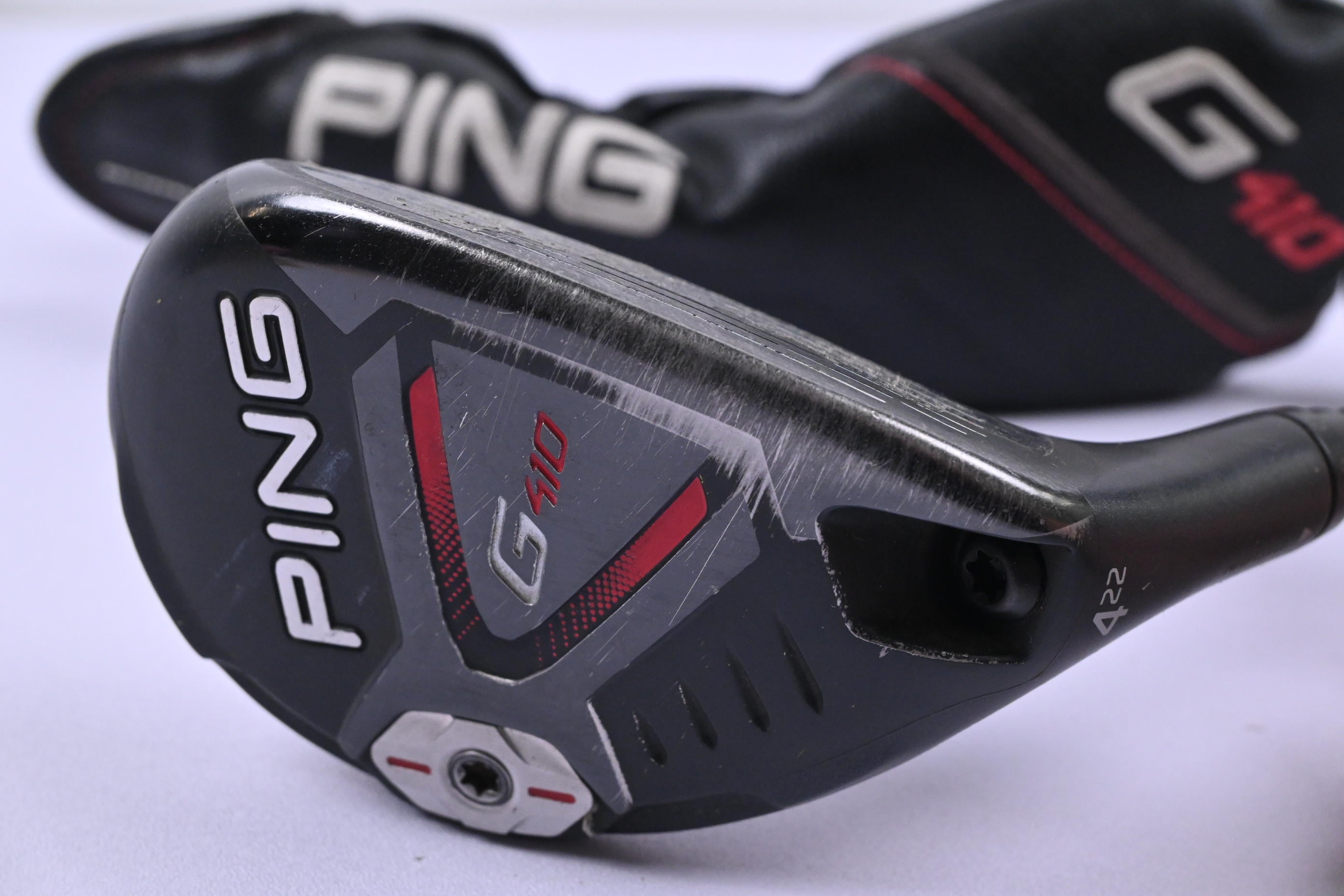 Ping G410 #4 Hybrid / 22 Degree / Senior Flex Ping Alta CB Red 70 Shaft