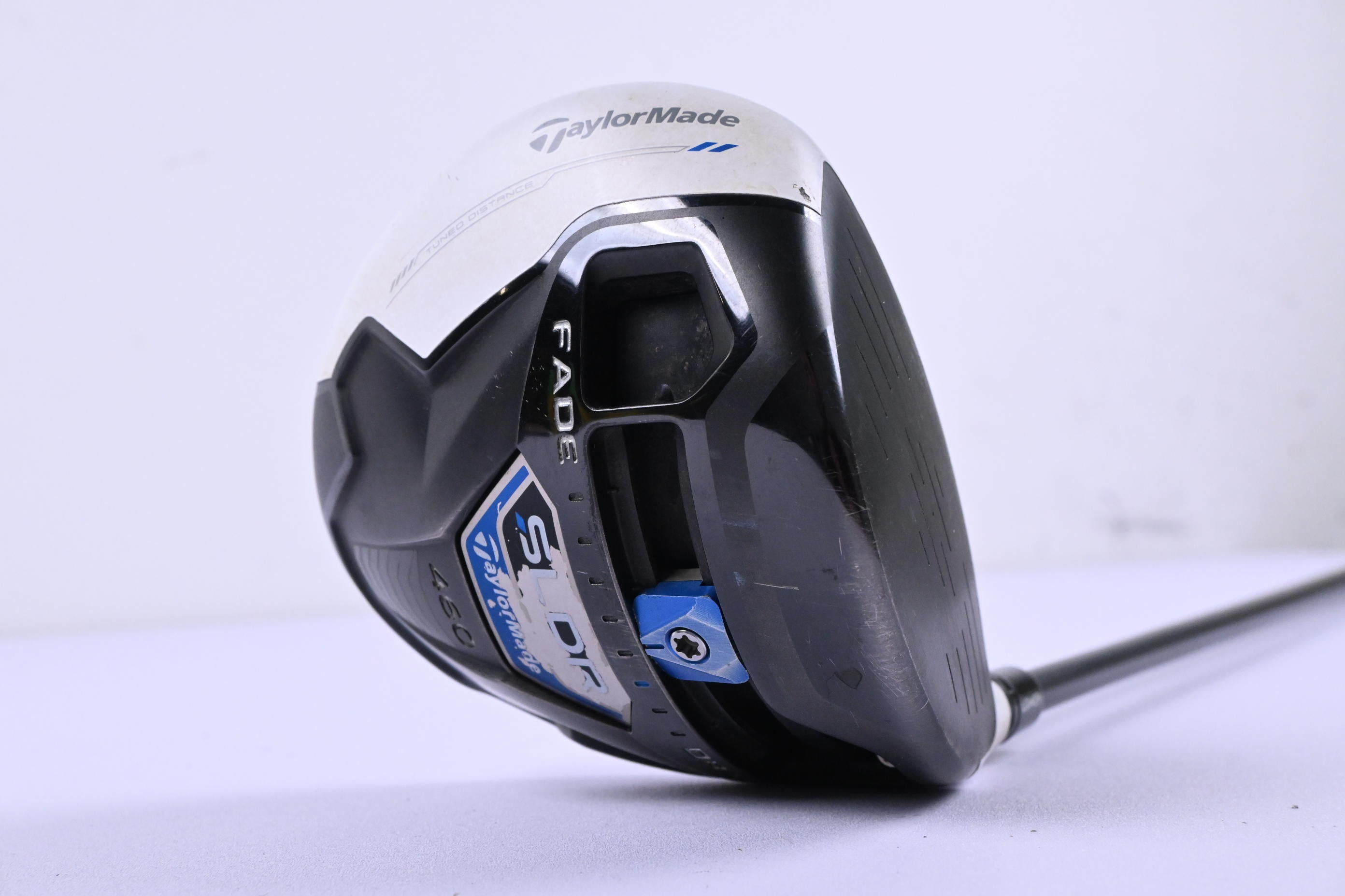 Taylormade SLDR White Driver / 9.5 Degree / Stiff Flex Fujikura Speeder 57 Shaft