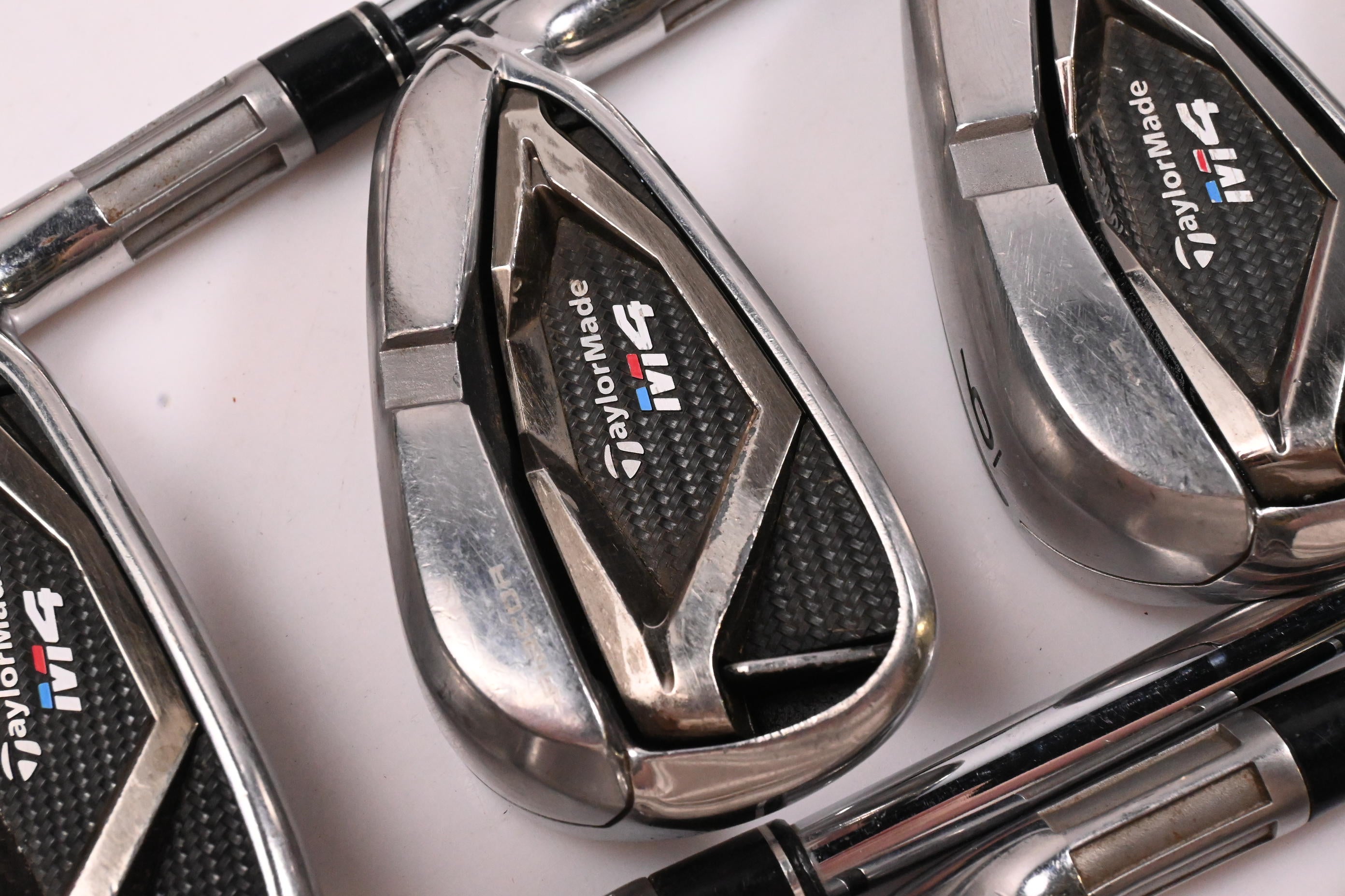 Taylormade M4 Irons / 4-PW+SW / Regular Flex KBS MAX 85 Shafts