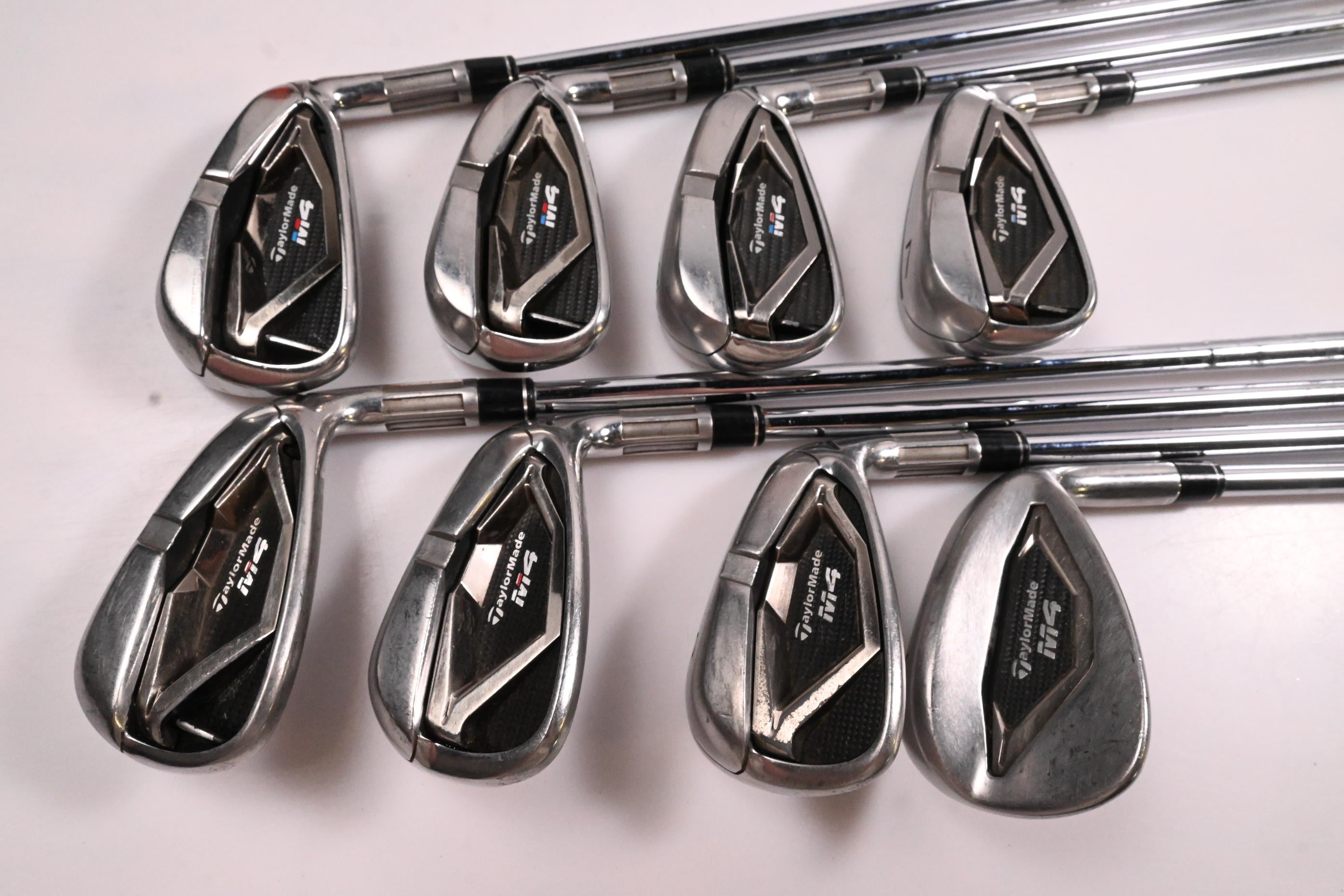 Taylormade M4 Irons / 4-PW+SW / Regular Flex KBS MAX 85 Shafts