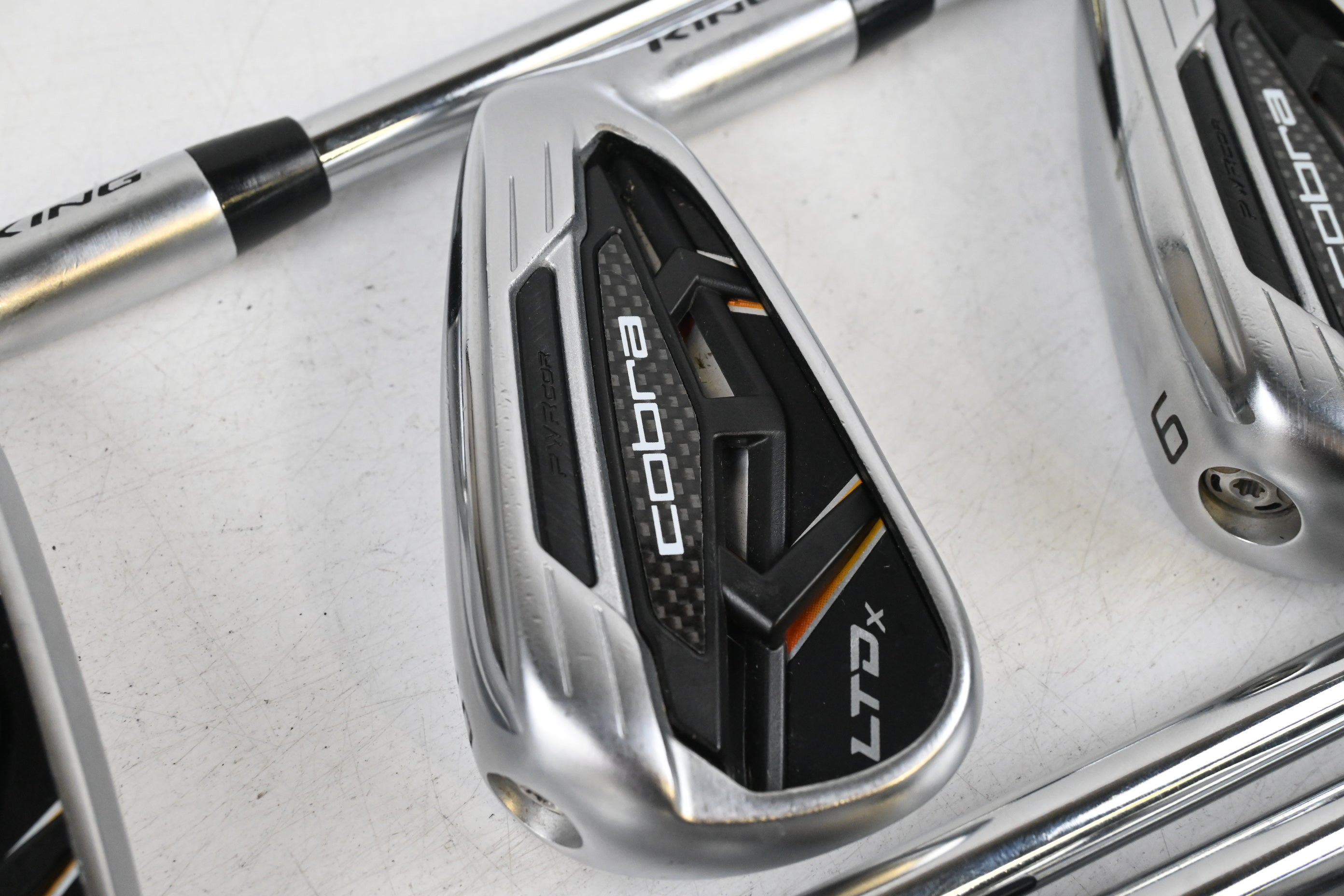 Cobra LTDx Irons / 4-PW / Stiff Flex KBS Tour 90 Shafts