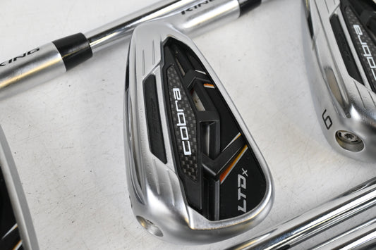 Cobra LTDx Irons / 4-PW / Stiff Flex KBS Tour 90 Shafts