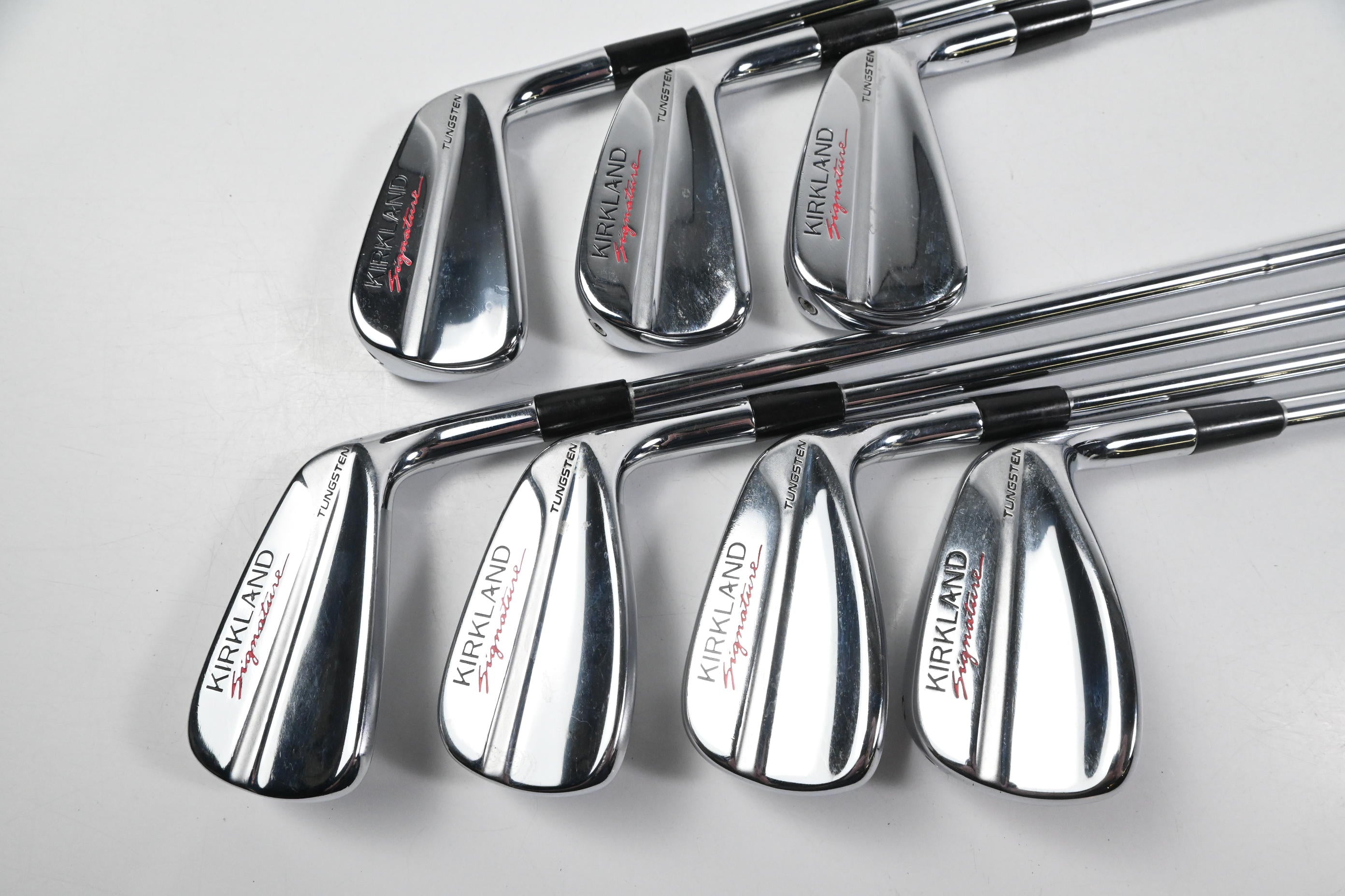 Kirkland Signature Irons / 4-PW / Stiff Flex Elevate 115 Steel Shafts