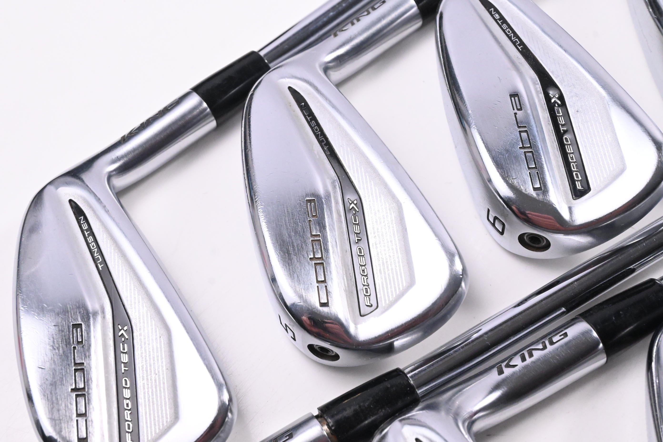Cobra Forged Tec X 2022 Irons / 4-PW+GW / Regular Flex Dynamic Gold 95 R300