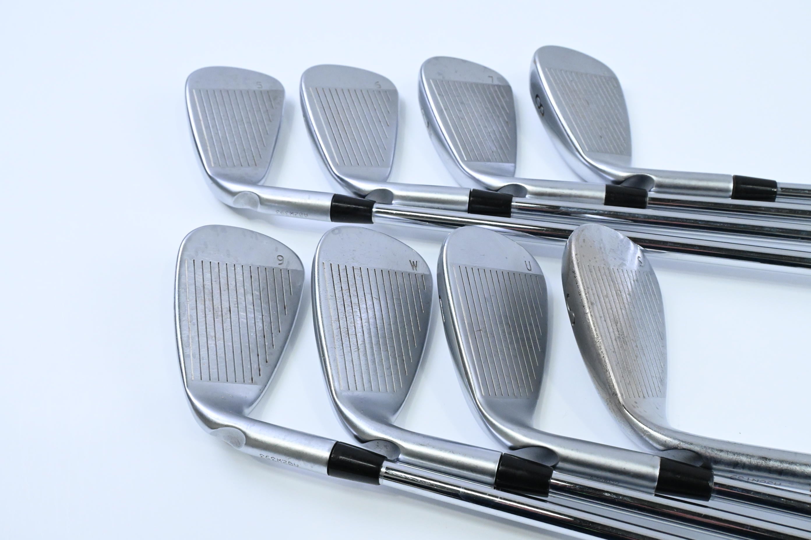 Ping G400 Irons / 5-PW+UW+SW / Blue Dot / Regular Flex Ping AWT 2.0 Shafts