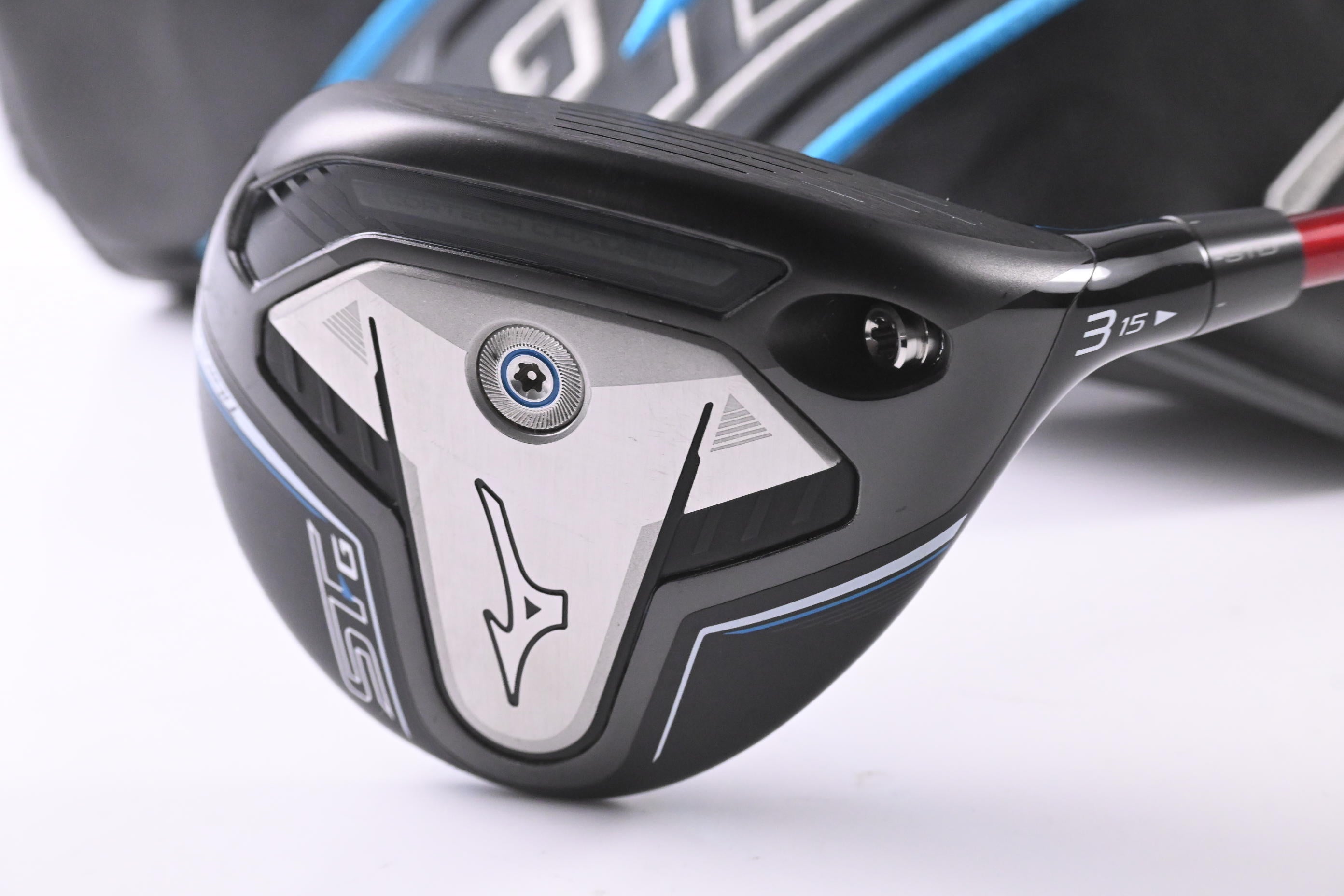 Mizuno ST-G Titanium #3 Wood / 15 Degree / Senior Flex Denali Red 50 Shaft