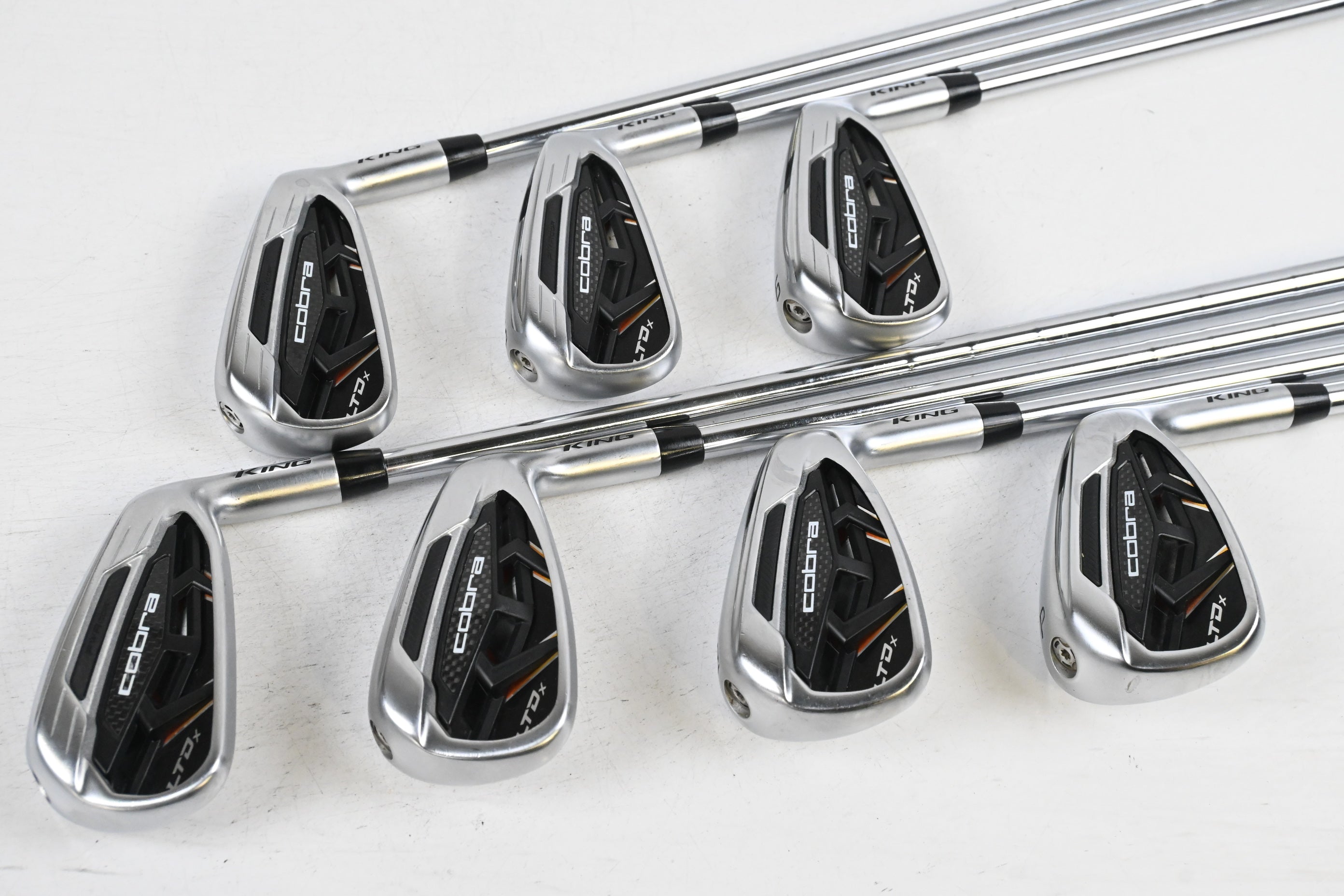 Cobra LTDx Irons / 4-PW / Stiff Flex KBS Tour 90 Shafts