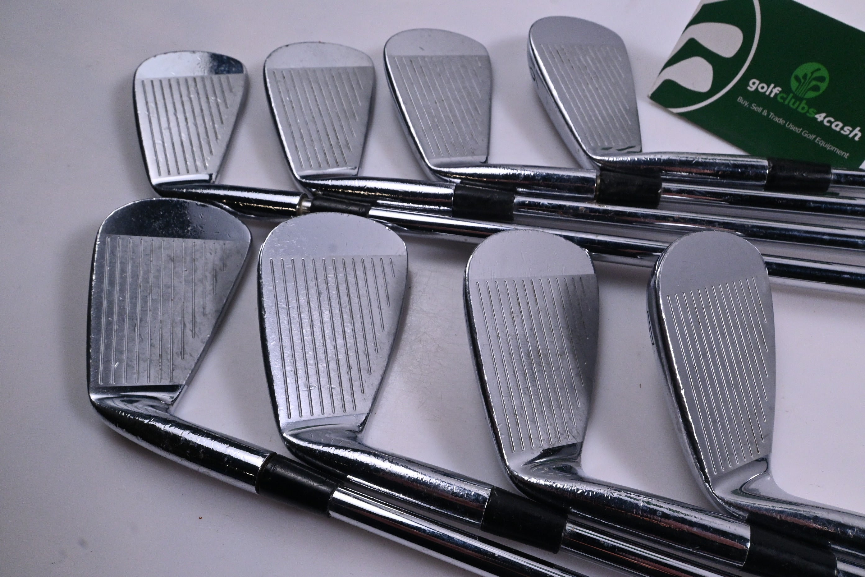 Mizuno MP-4 Irons / 3-PW / Stiff Flex Dynamic Gold S300 Shafts