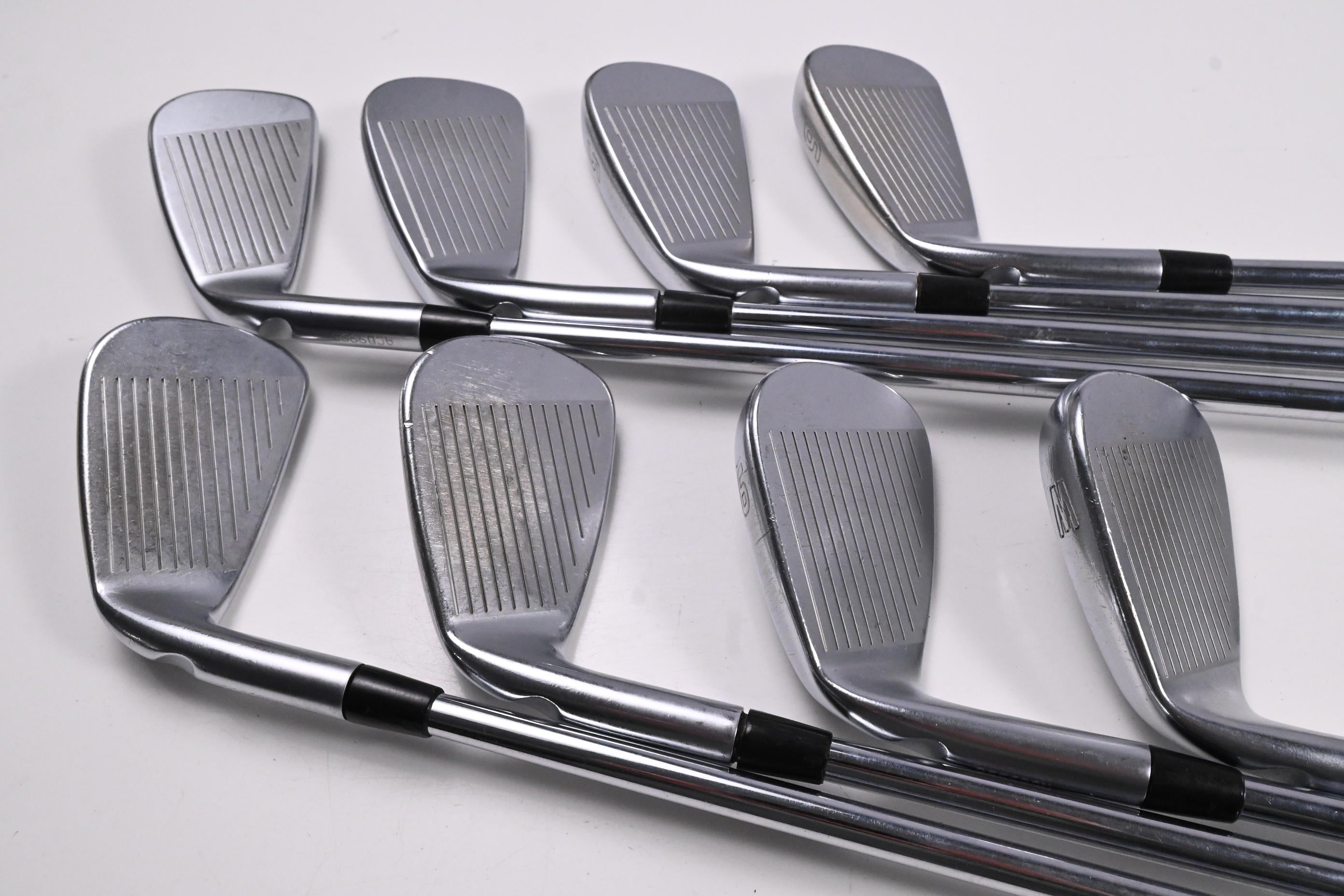 Ping i210 Irons / 3-PW / Black Dot / Stiff Flex Ping AWT 2.0 Steel Shafts