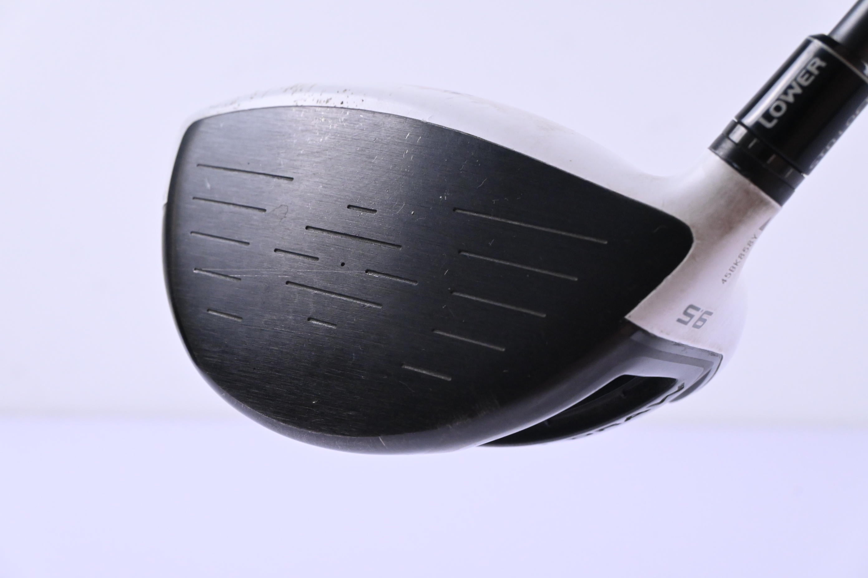 Taylormade SLDR White Driver / 9.5 Degree / Stiff Flex Fujikura Speeder 57 Shaft
