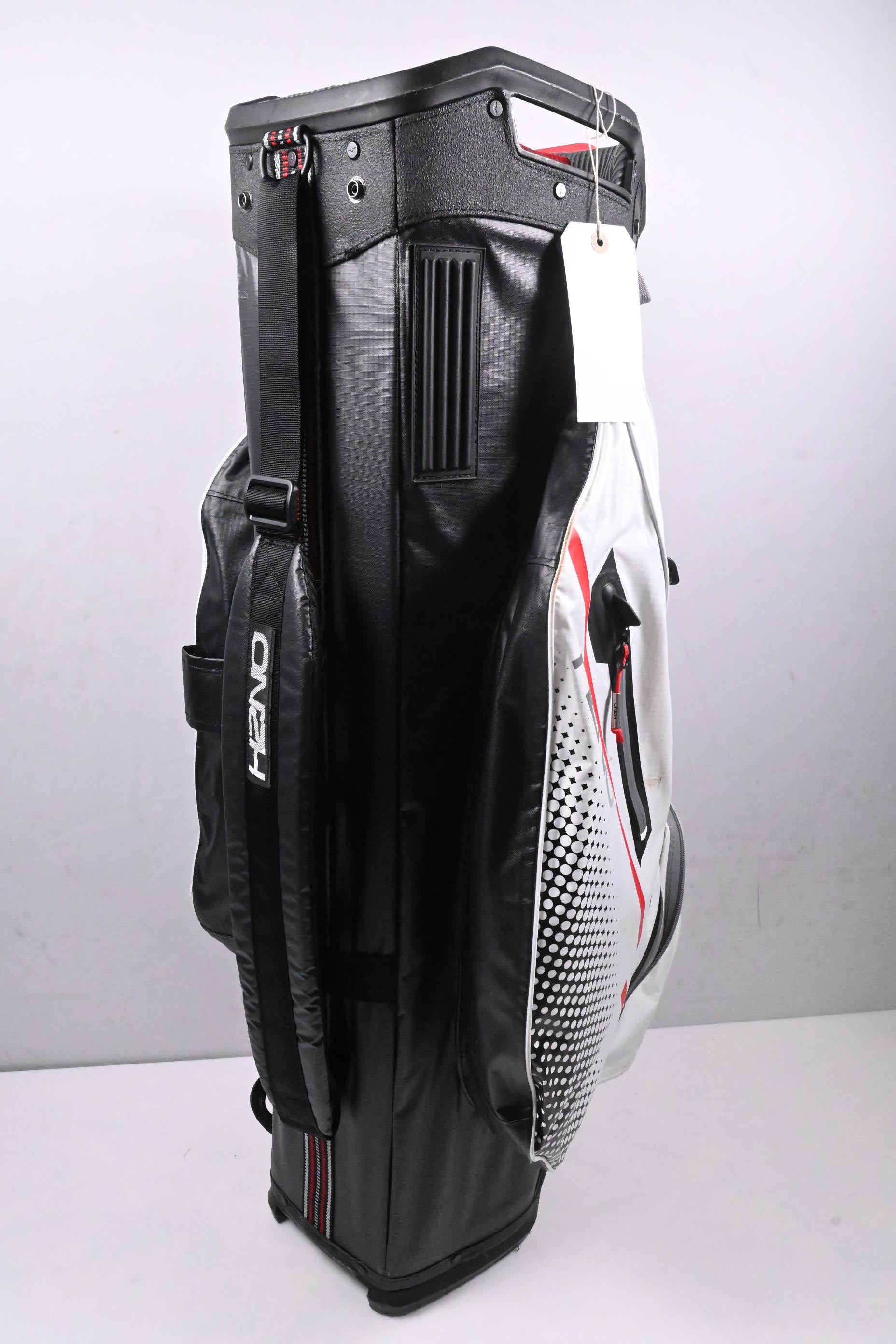 Sun Mountain H2NO Cart Bag / 14-Way Divider / White, Black, Red