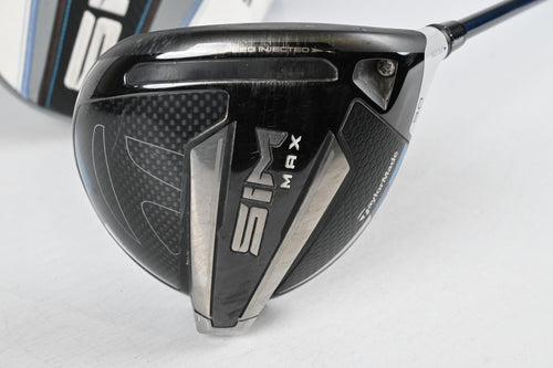 Taylormade SIM Max Driver / 9 Degree / Regular Flex Fujikura Ventus Blue 5