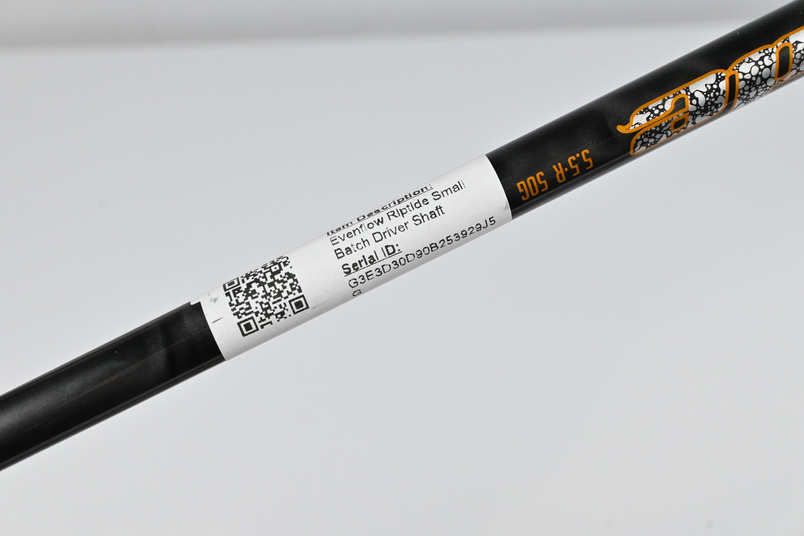 Evenflow Riptide Small Batch 50 Driver Shaft / Regular Flex / Taylormade 2nd Gen