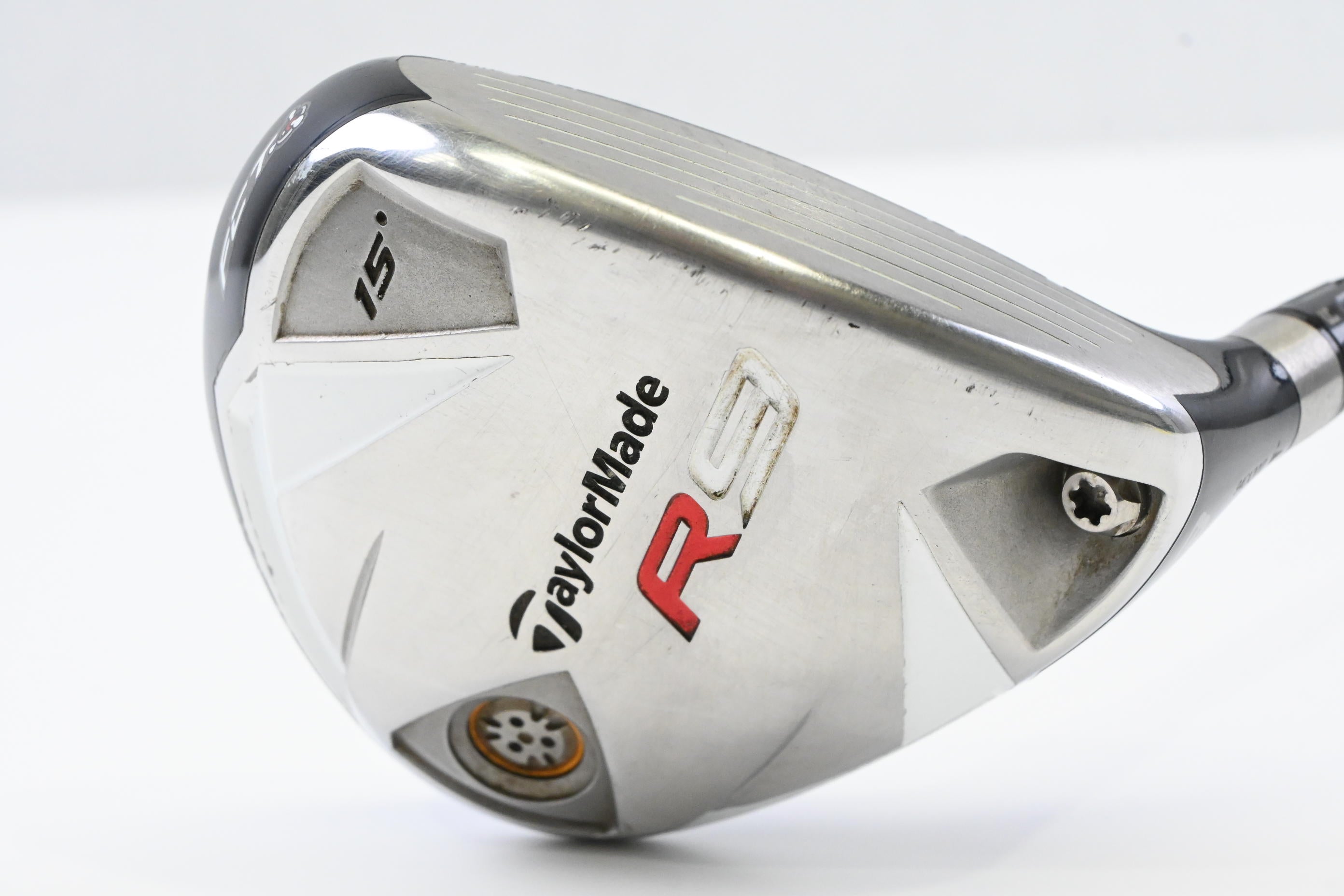 Taylormade R9 #3 Wood / 15 Degree / Stiff Flex Fujikura Motore 70 Shaft