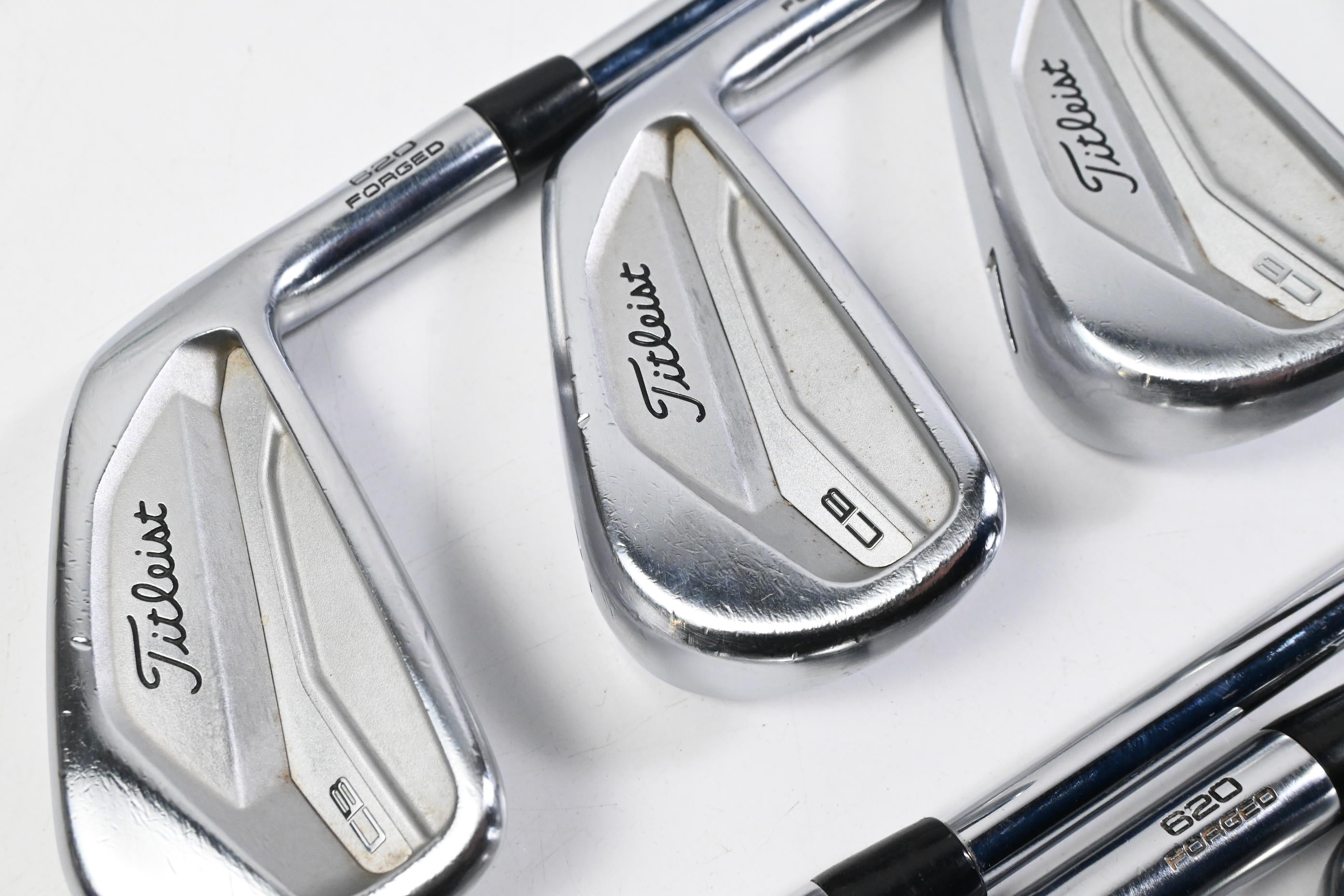 Titleist CB 620 Irons / 5-PW / Stiff Flex AMT Black S300 Shafts