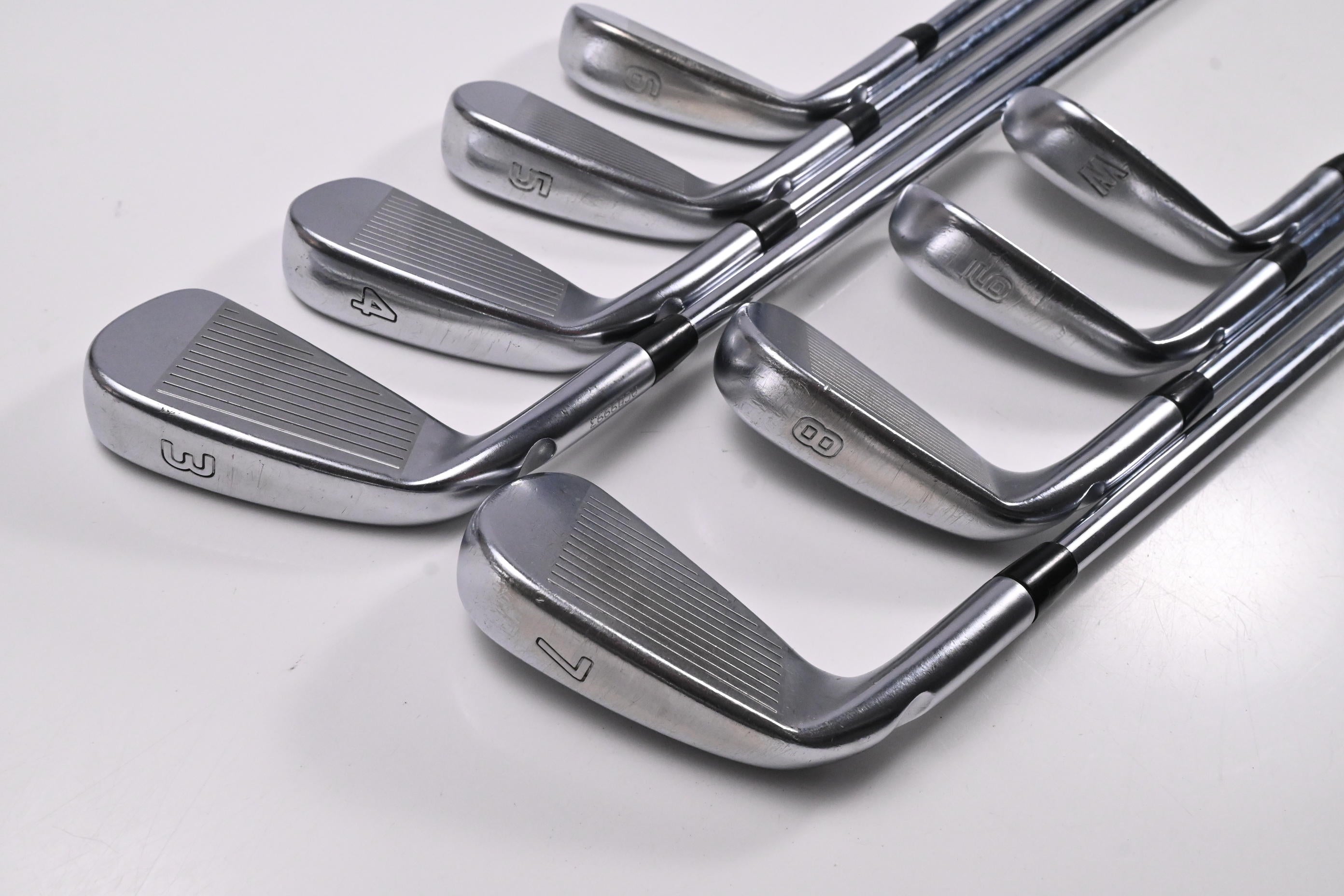 Ping i210 Irons / 3-PW / Black Dot / Stiff Flex Ping AWT 2.0 Steel Shafts