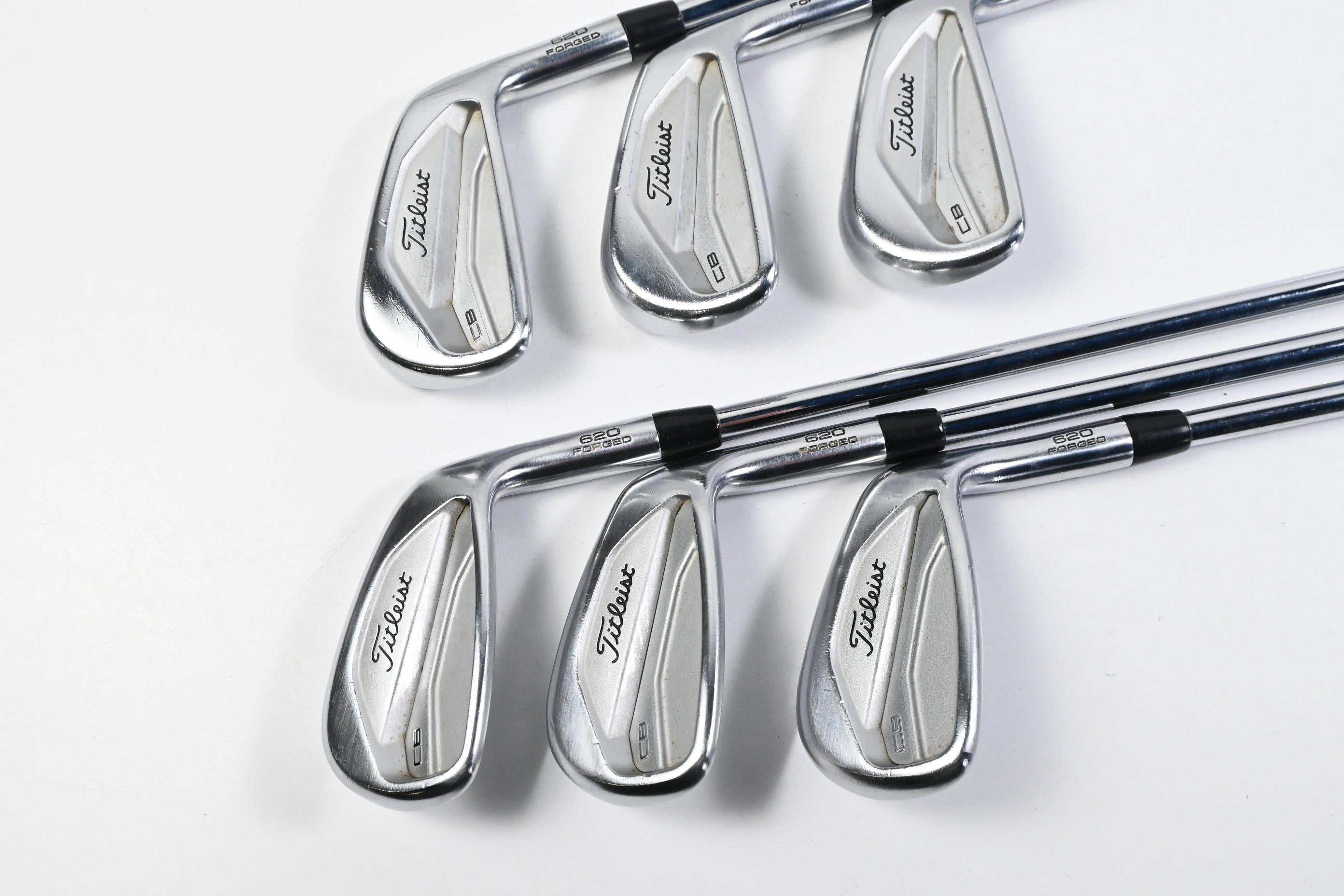 Titleist CB 620 Irons / 5-PW / Stiff Flex AMT Black S300 Shafts