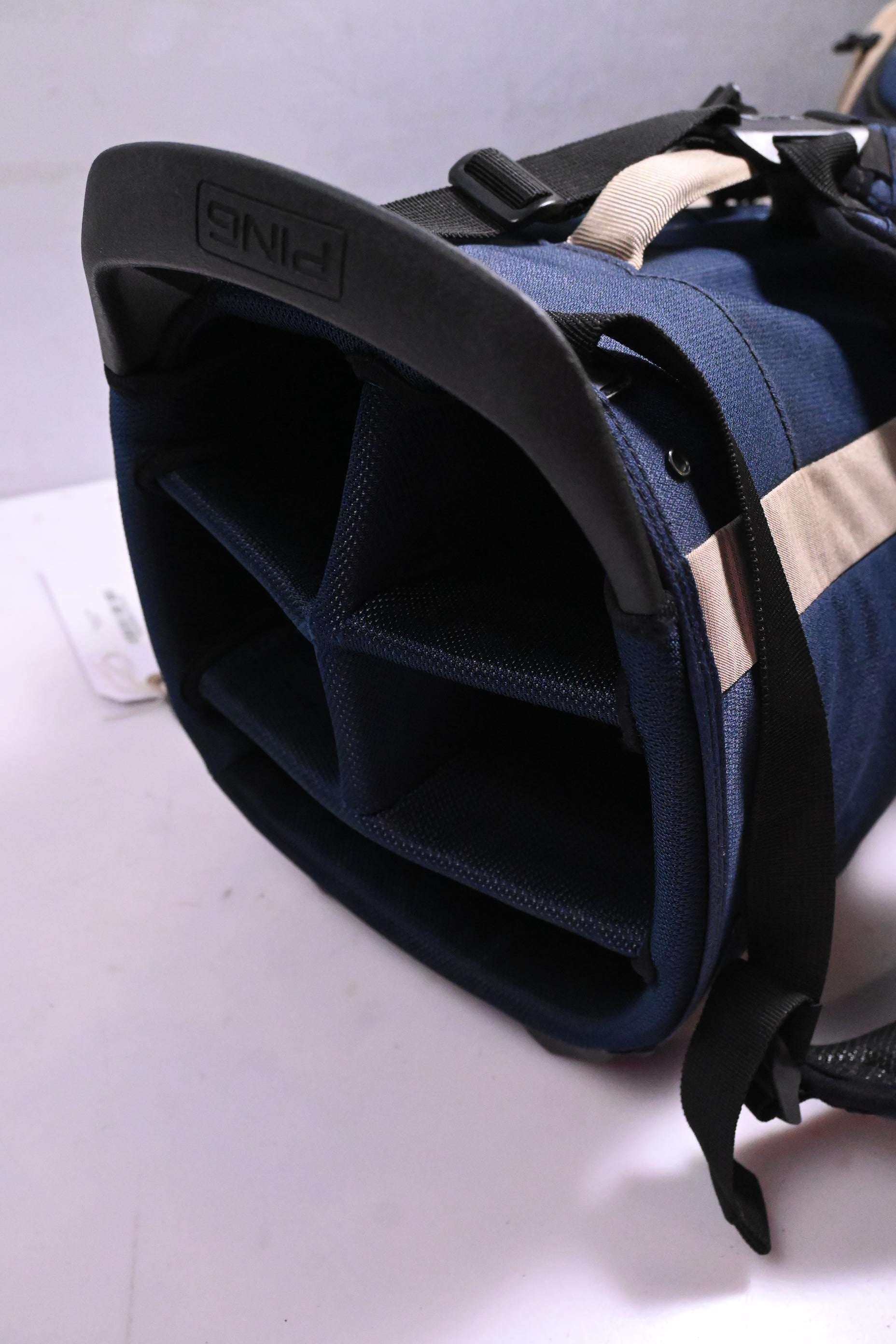 Ping Hoofer Stand Bag / 5-Way Divider / Navy, Grey