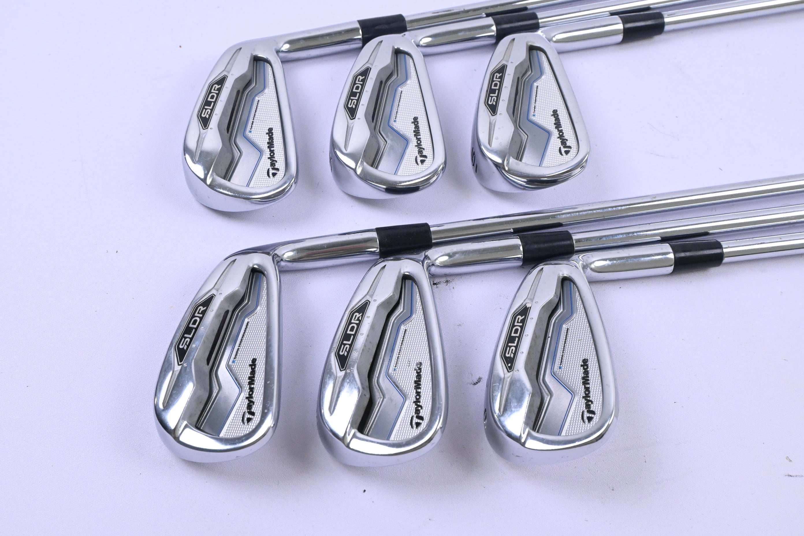 Taylormade SLDR Irons / 4-9i / Regular Flex KBS Tour C-Taper 90