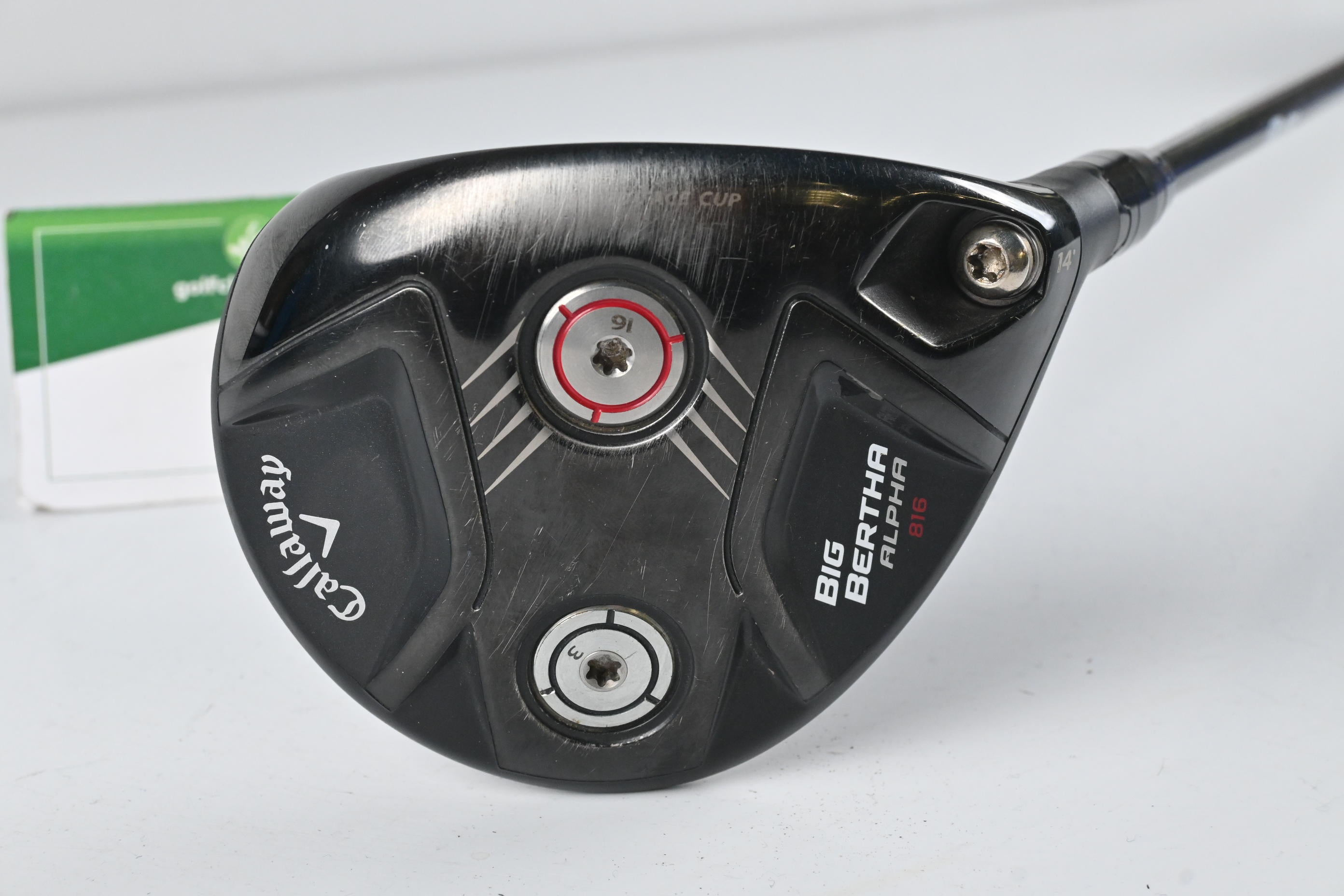 Callaway Big Bertha Alpha 816 #3 Wood / 14 Degree / Stiff Flex Rogue Silver