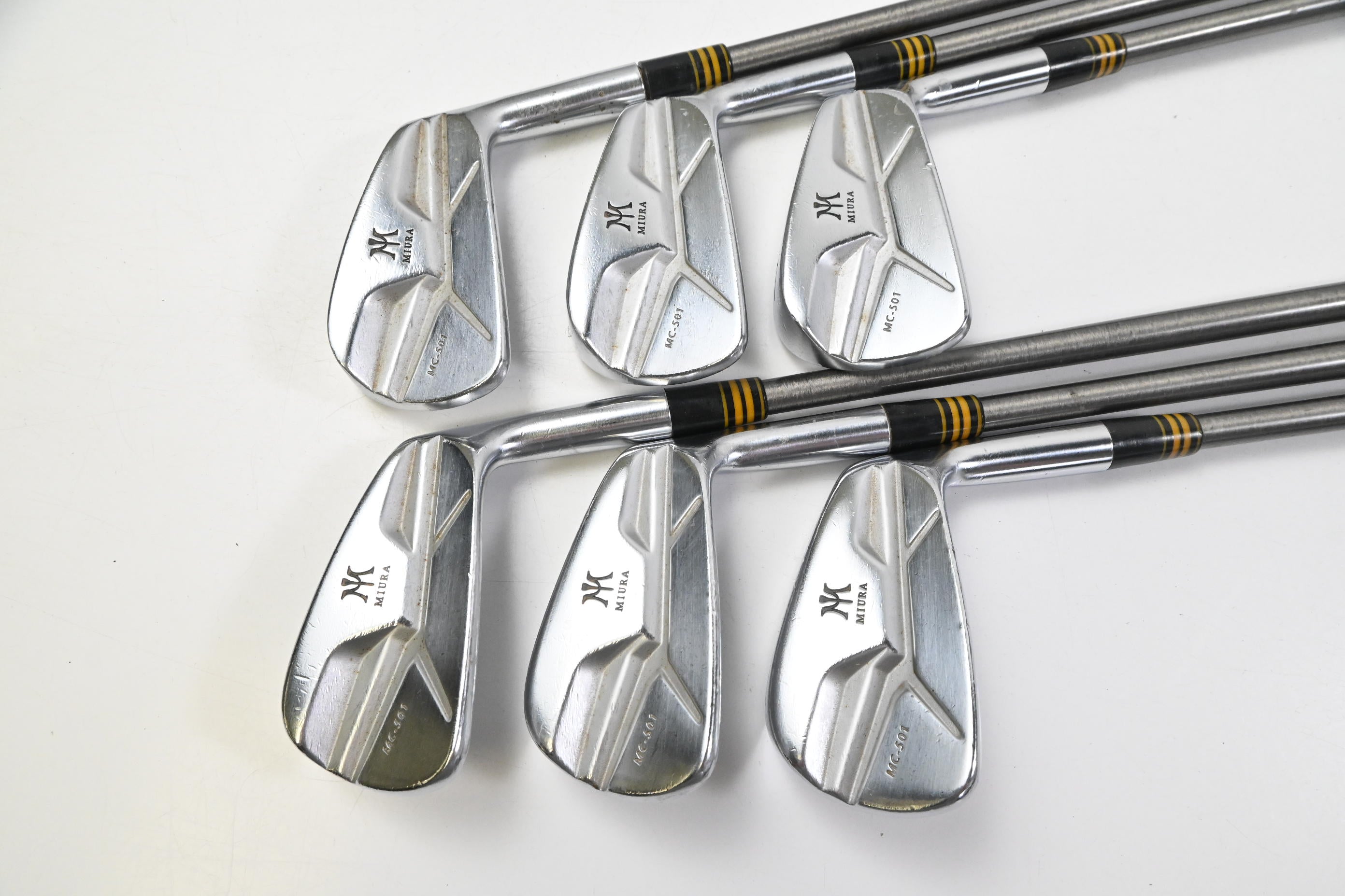 Miura MC-501 2018 Irons / 5-PW / Regular Flex Areotech Steelfiber FC90 CW Shafts