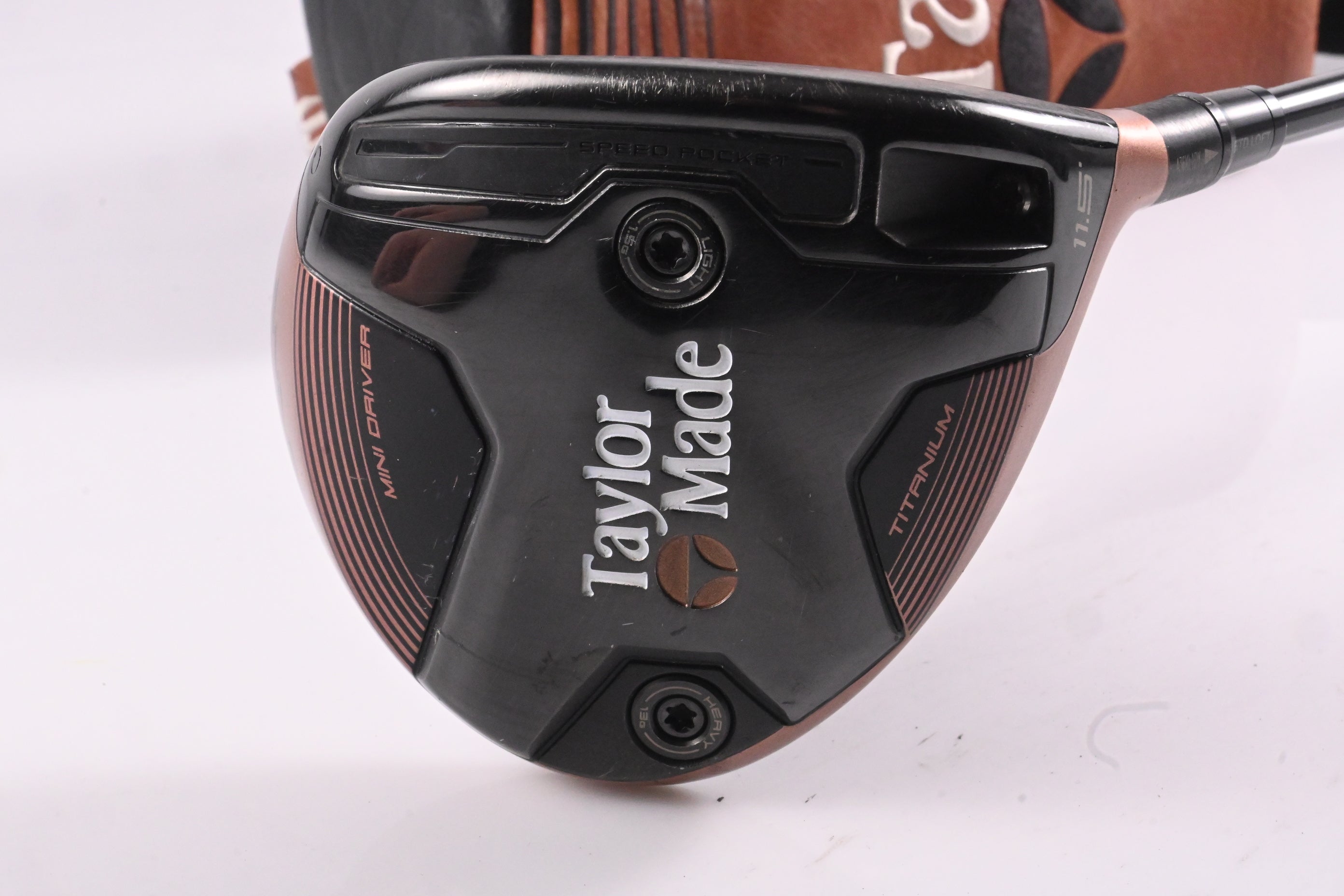 Taylormade BRNR Copper Ti Mini Driver / 11.5 Degree / Stiff Flex Proforce 65