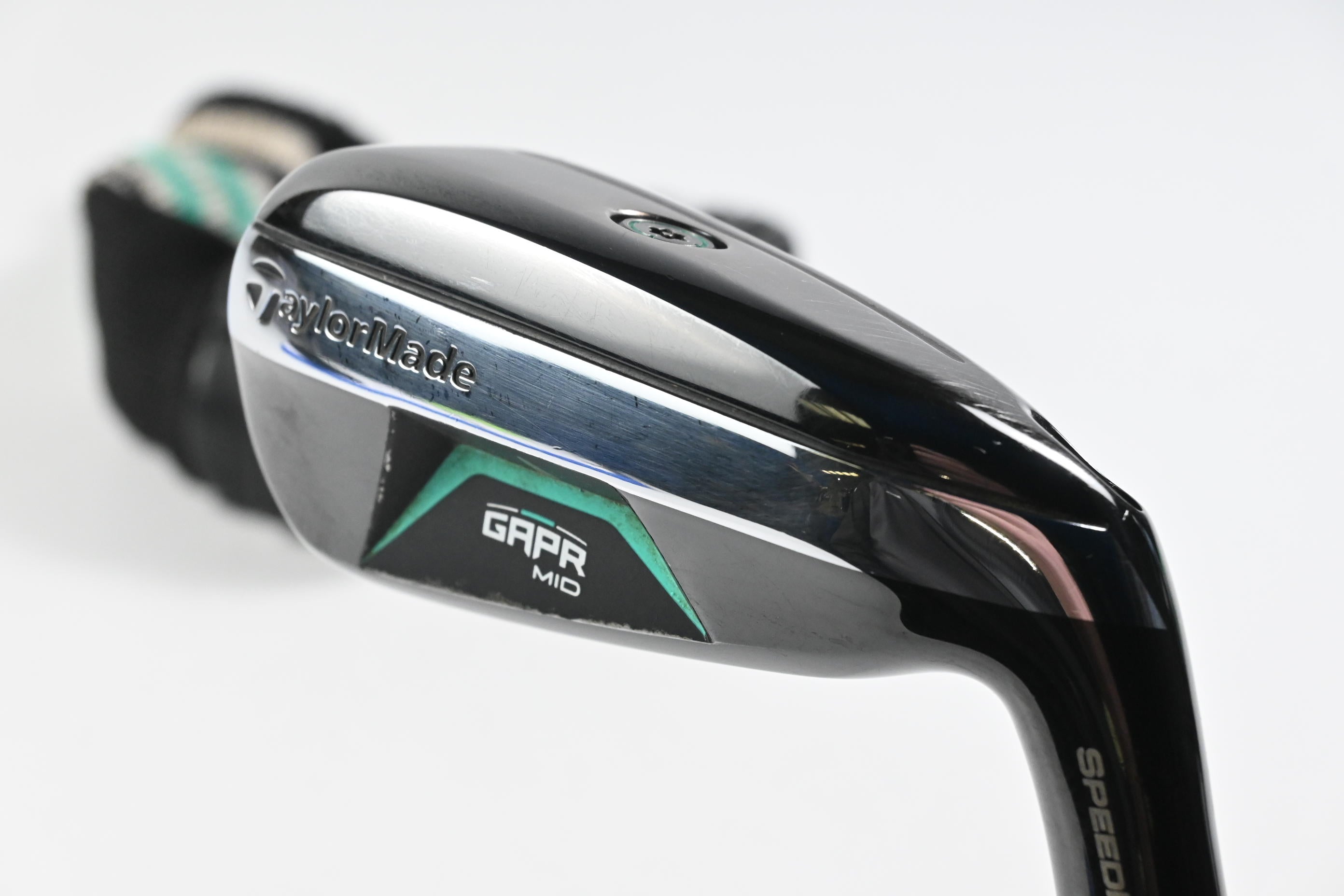 Taylormade GAPR Mid #3 Hybrid / 18 Degree / Stiff Flex KBS Hybrid 80 Shaft