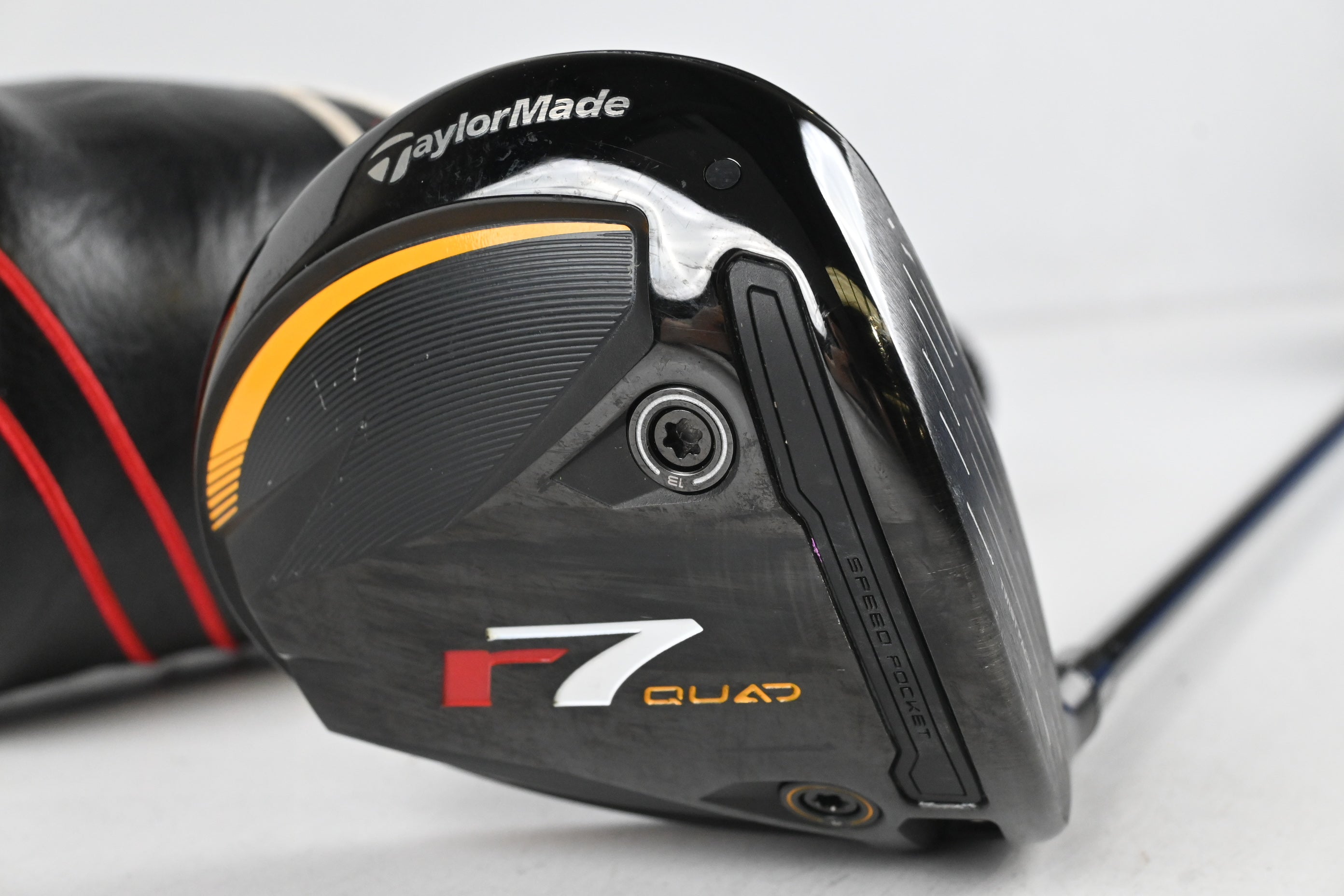 Taylormade R7 Quad Mini Driver / 13.5 Degree / Stiff Flex Fujikura Speeder MD 6