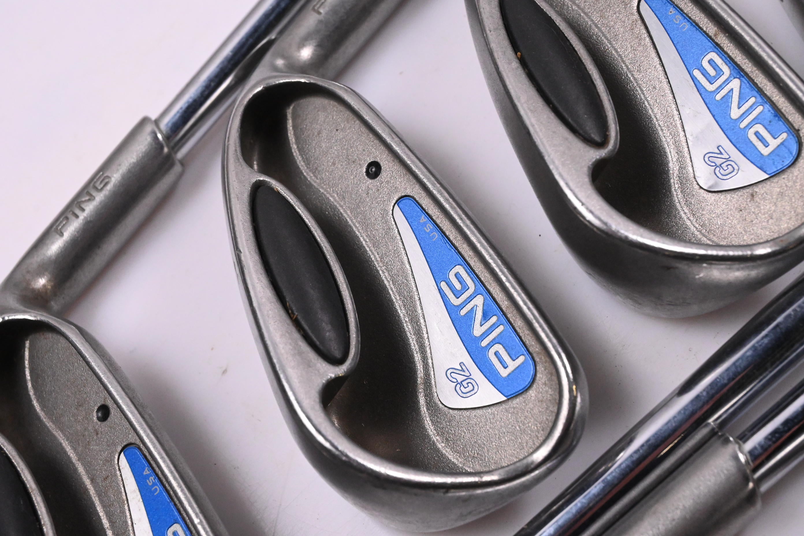 Ping G2 Irons / 3-PW+SW / Black Dot / Regular Flex Steel Shafts