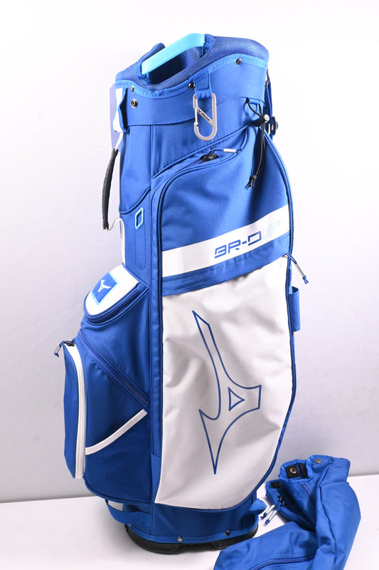 Mizuno BR-D3c Cart Bag / 7-Way Divider / Blue, White