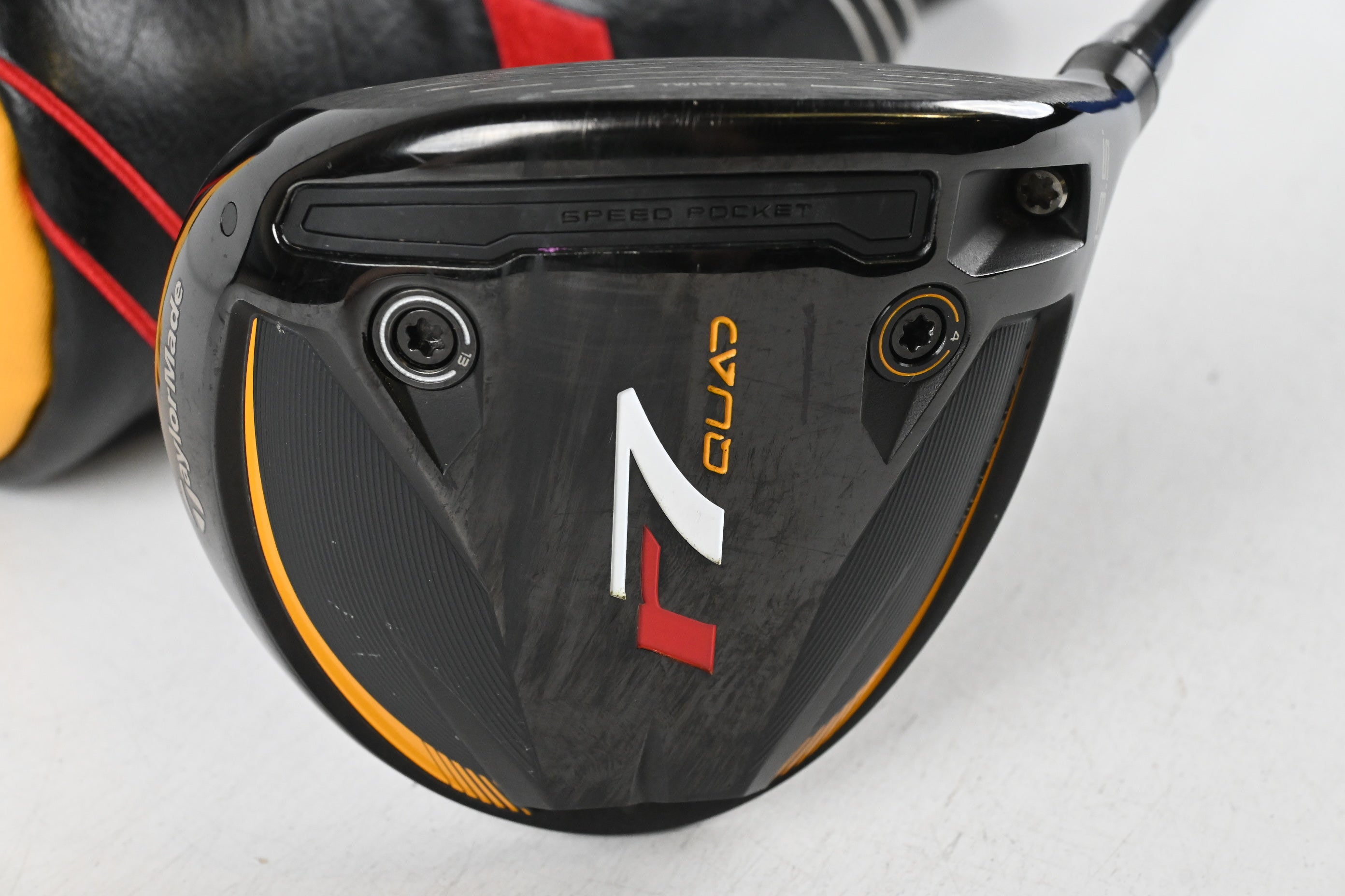 Taylormade R7 Quad Mini Driver / 13.5 Degree / Stiff Flex Fujikura Speeder MD 6