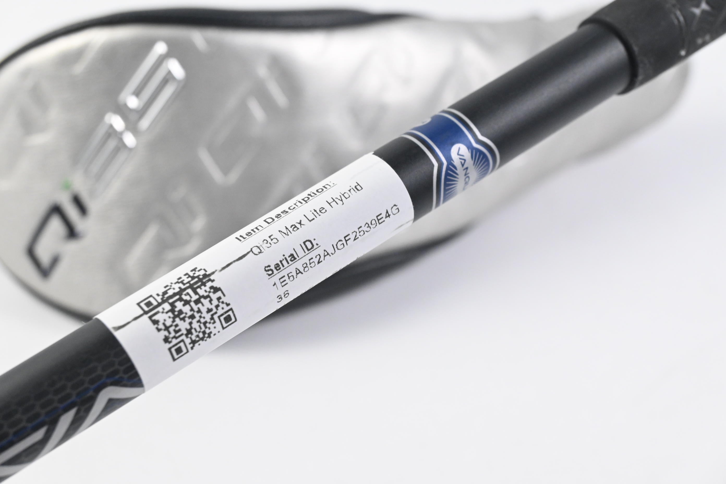 Taylormade Qi35 Max Lite #4 Hybrid / 23 Degree / Regular Flex Vanquish 5 Shaft
