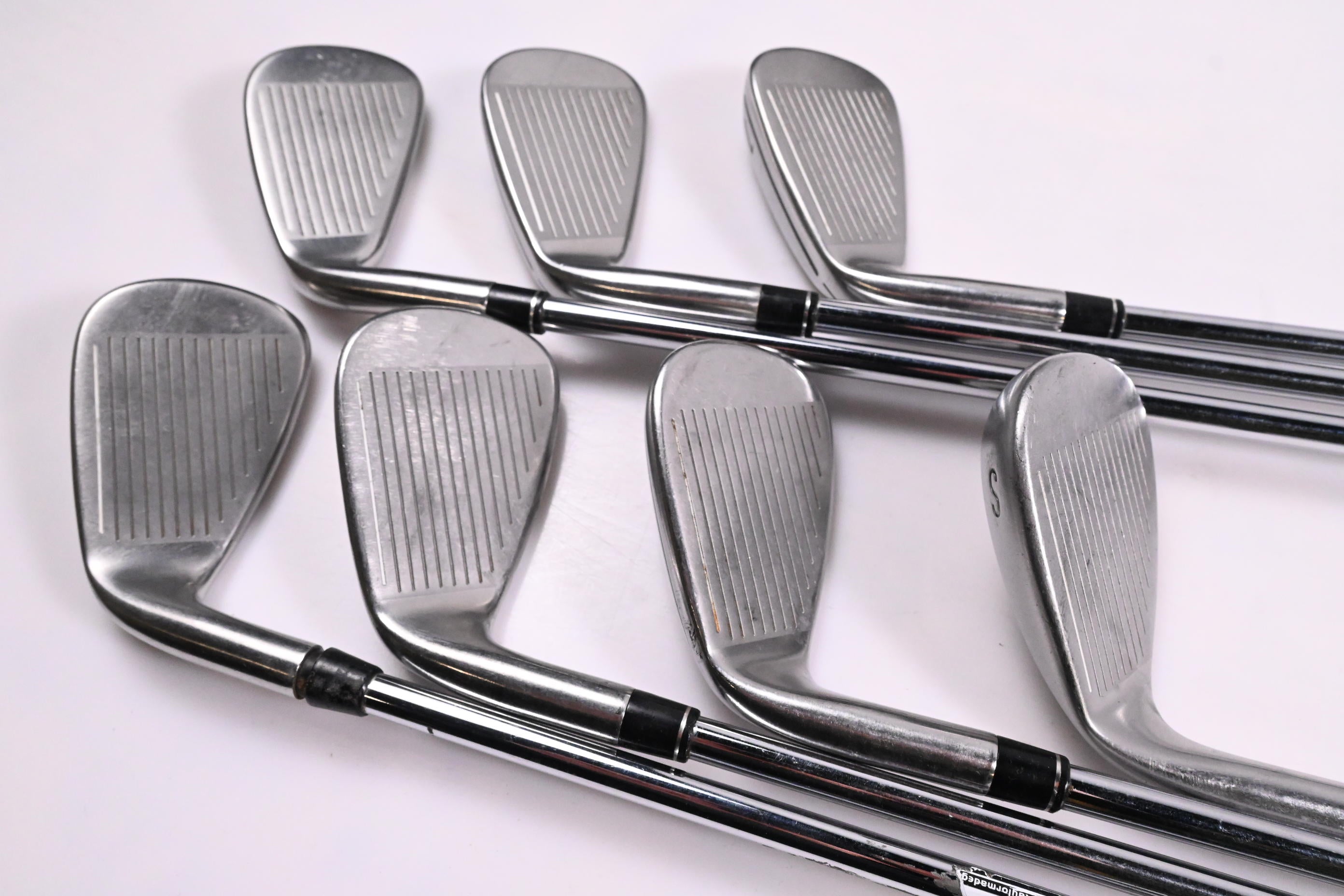 Taylormade M4 Irons / 5-PW+SW / Stiff Flex KBS MAX 85 Shafts