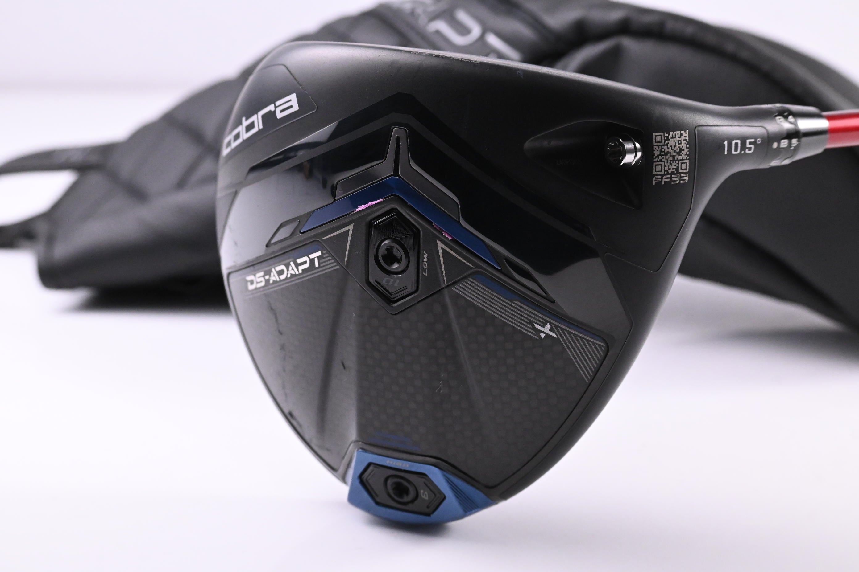 Cobra DS-Adapt X Driver / 10.5 Degree / Stiff Flex Project X Denali Red 50 Shaft