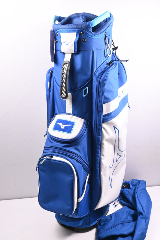 Mizuno BR-D3c Cart Bag / 7-Way Divider / Blue, White