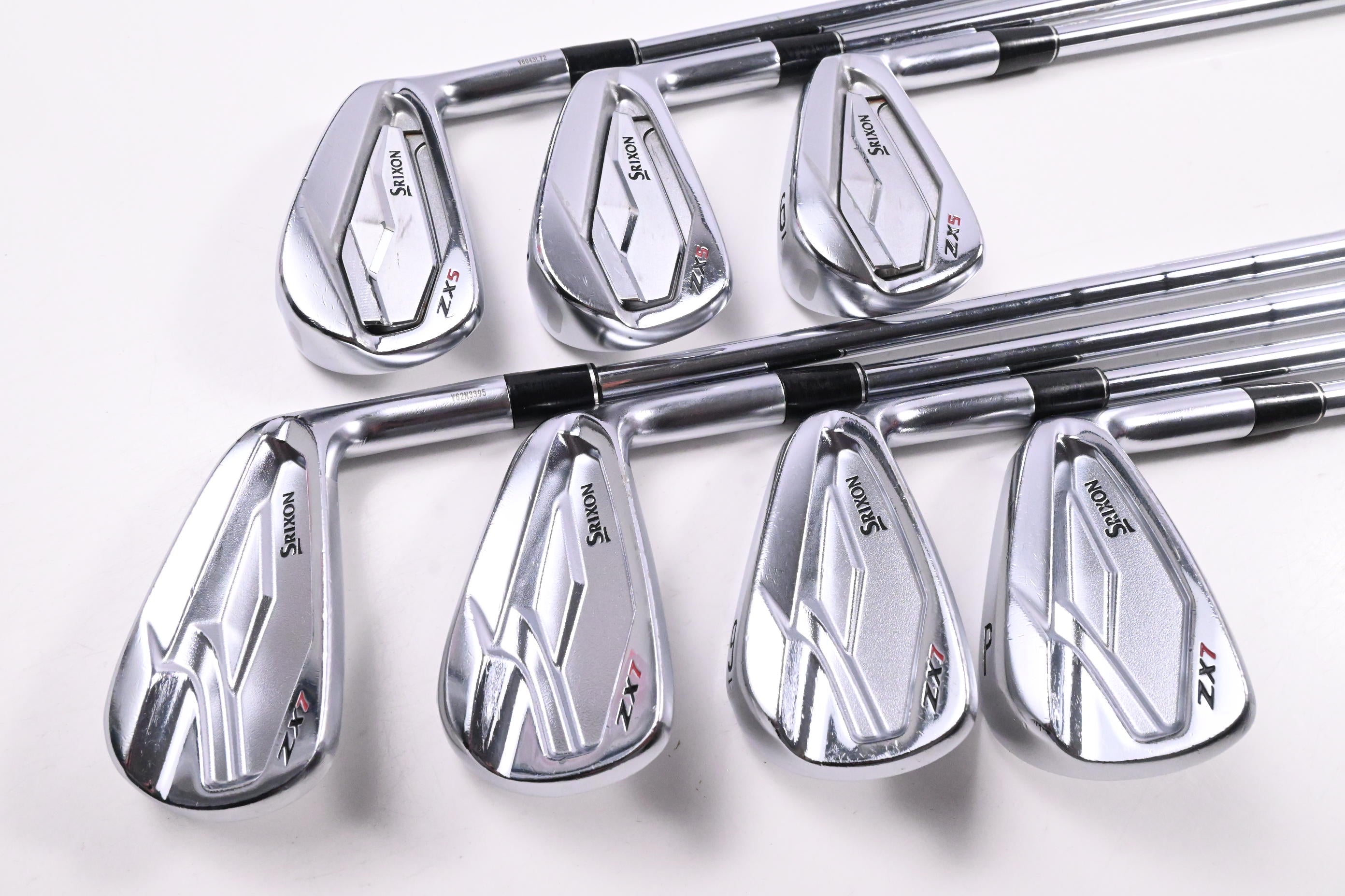 Srixon ZX5/ZX7 Combo Irons / 4-PW / Stiff Flex Steel Shafts