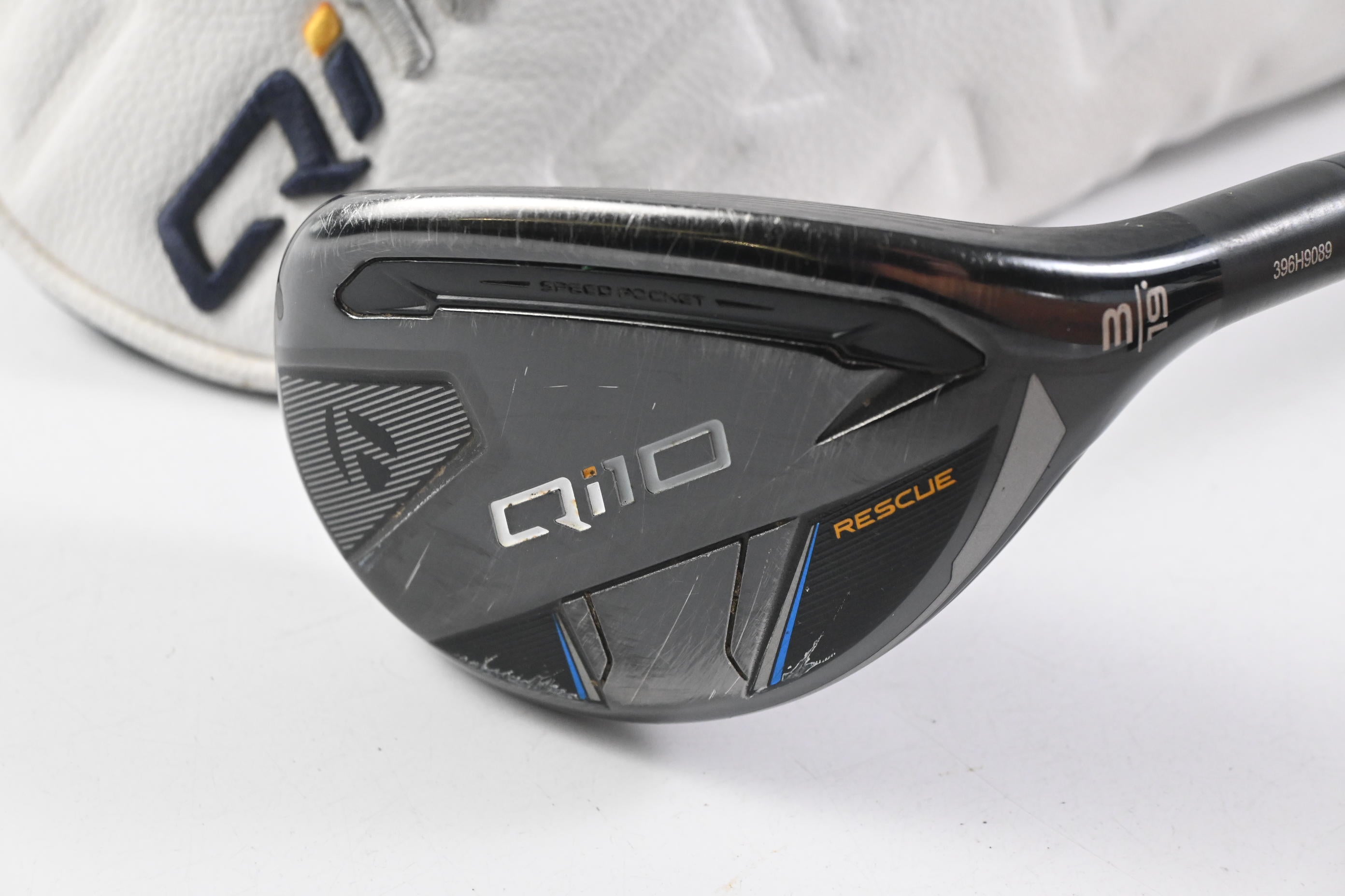 Taylormade Qi10 #3 Hybrid / 19 Degree / Regular Flex Ventus TR Blue 6 Shaft