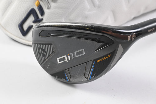 Taylormade Qi10 #3 Hybrid / 19 Degree / Regular Flex Ventus TR Blue 6 Shaft