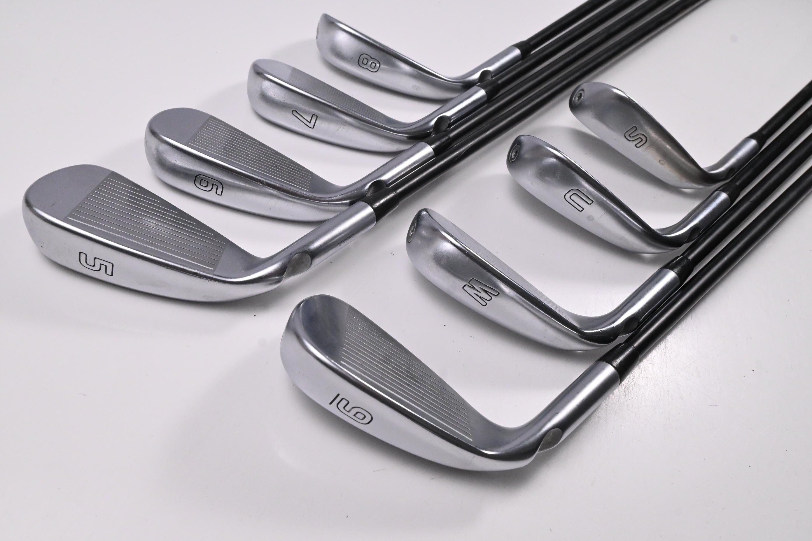 Ping G700 Irons / 5-PW+GW+SW / Orange Dot / Senior Flex Ping Alta CB AWT Shafts