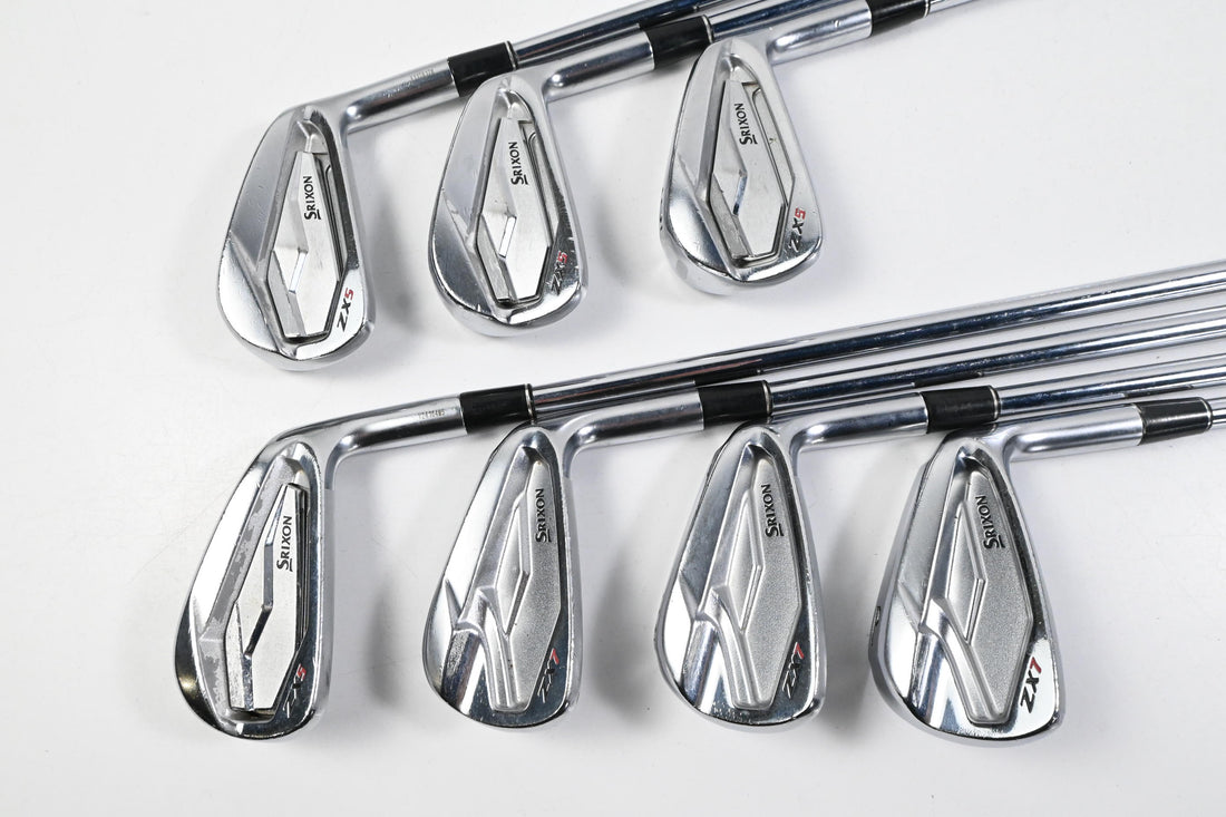 Srixon ZX5 Irons / 4-PW / Stiff Flex N.S.Pro Modus3 Tour 120 Shafts