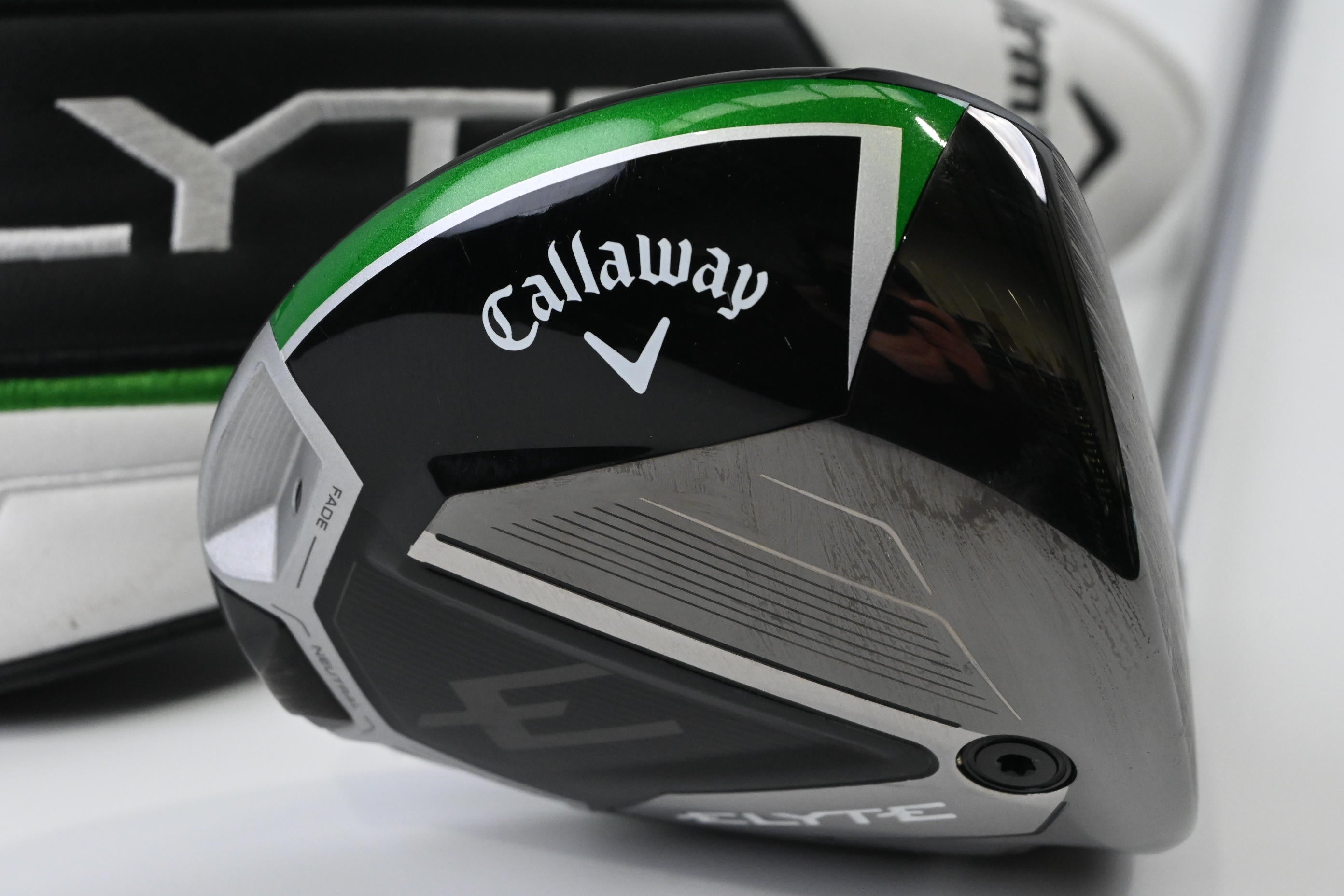 Callaway Elyte Driver / 9 Degree / Regular Flex Evenflow Green 55 Shaft