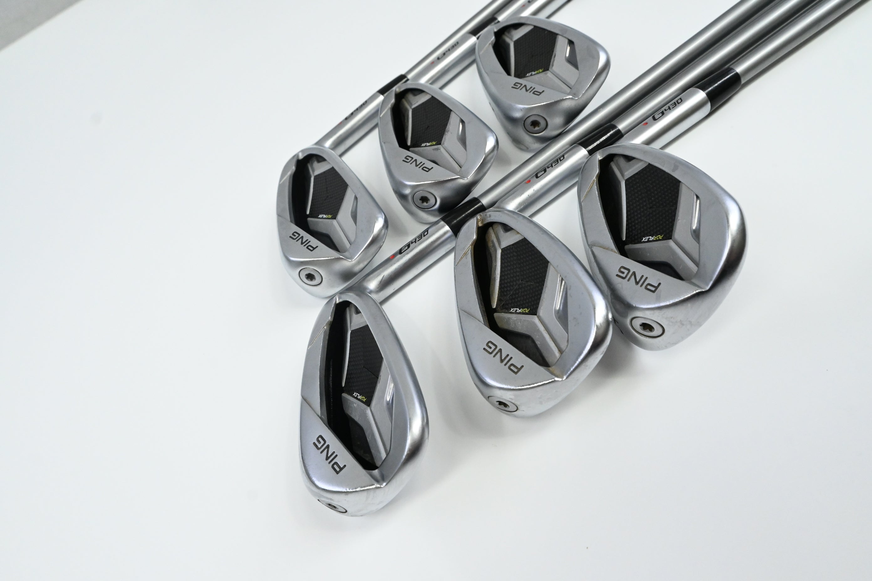 Ping G430 Irons / 6-PW+SW / Red Dot / Senior Flex Ping Alta Quick 45