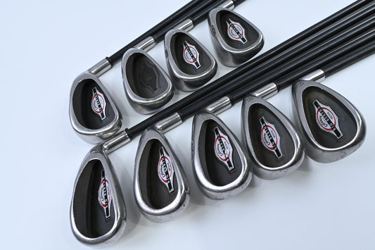 Callaway Big Bertha 2002 Irons / 3-PW+SW / Regular Flex Callaway RCH 75 Shafts