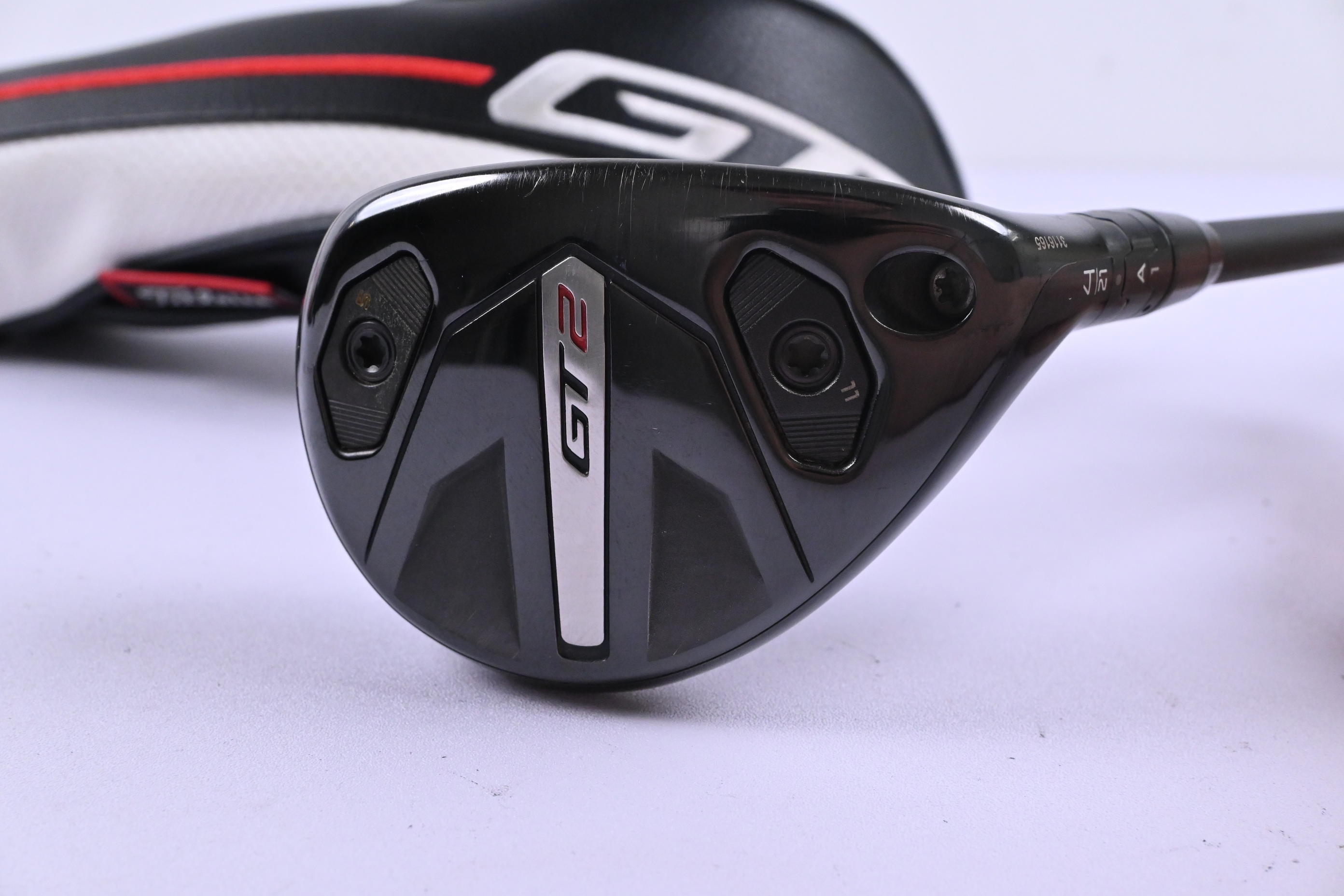 Titleist GT2 #4 Hybrid / 21 Degree / Stiff Flex HZRDUS Gen5 Black 80 Shaft