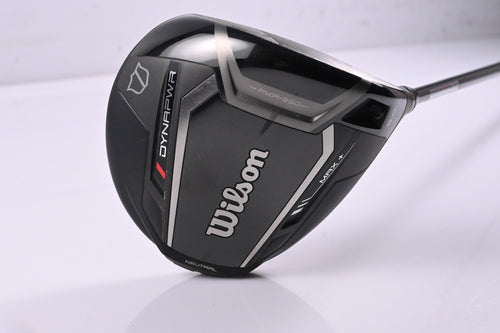 Wilson DYNAPWR Max+ Driver / 9 Degree / Stiff Flex UST Mamiya LinQ 6 Shaft
