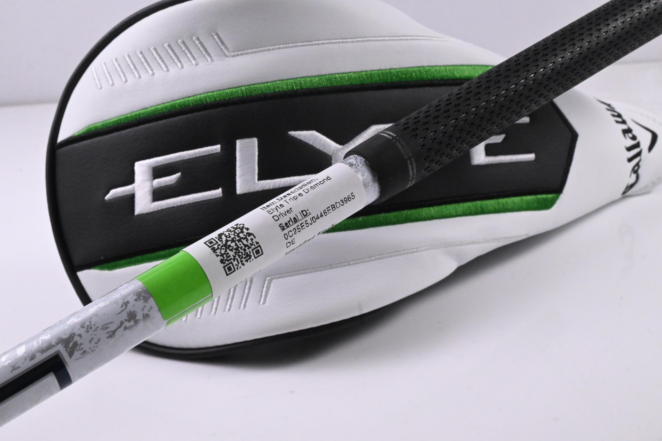 Callaway Elyte Triple Diamond Driver / 9 Degree / Stiff Flex Denali Charcoal 60